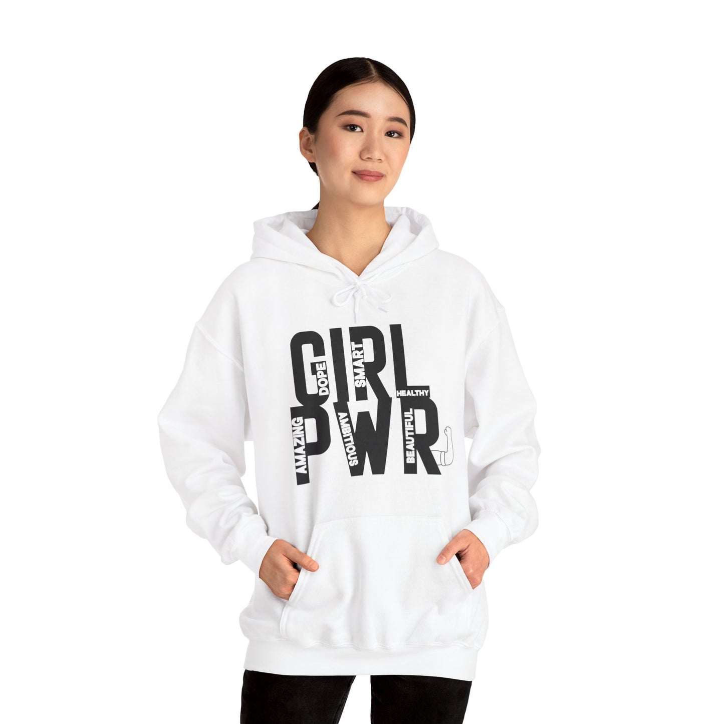 Girl PWR Unisex Heavy Blend™ Hooded Sweatshirt