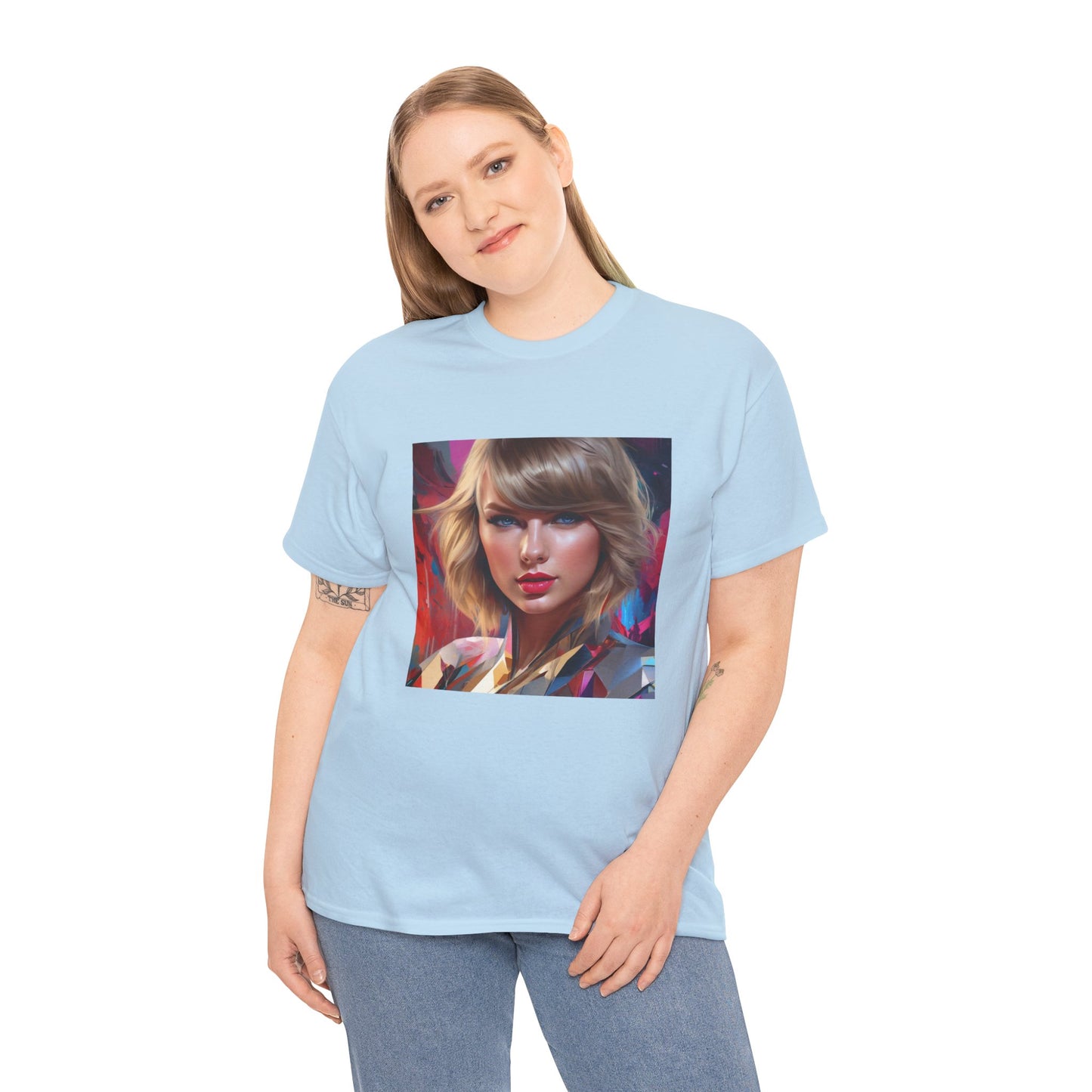 Taylor Swift T Shirt with Hearts