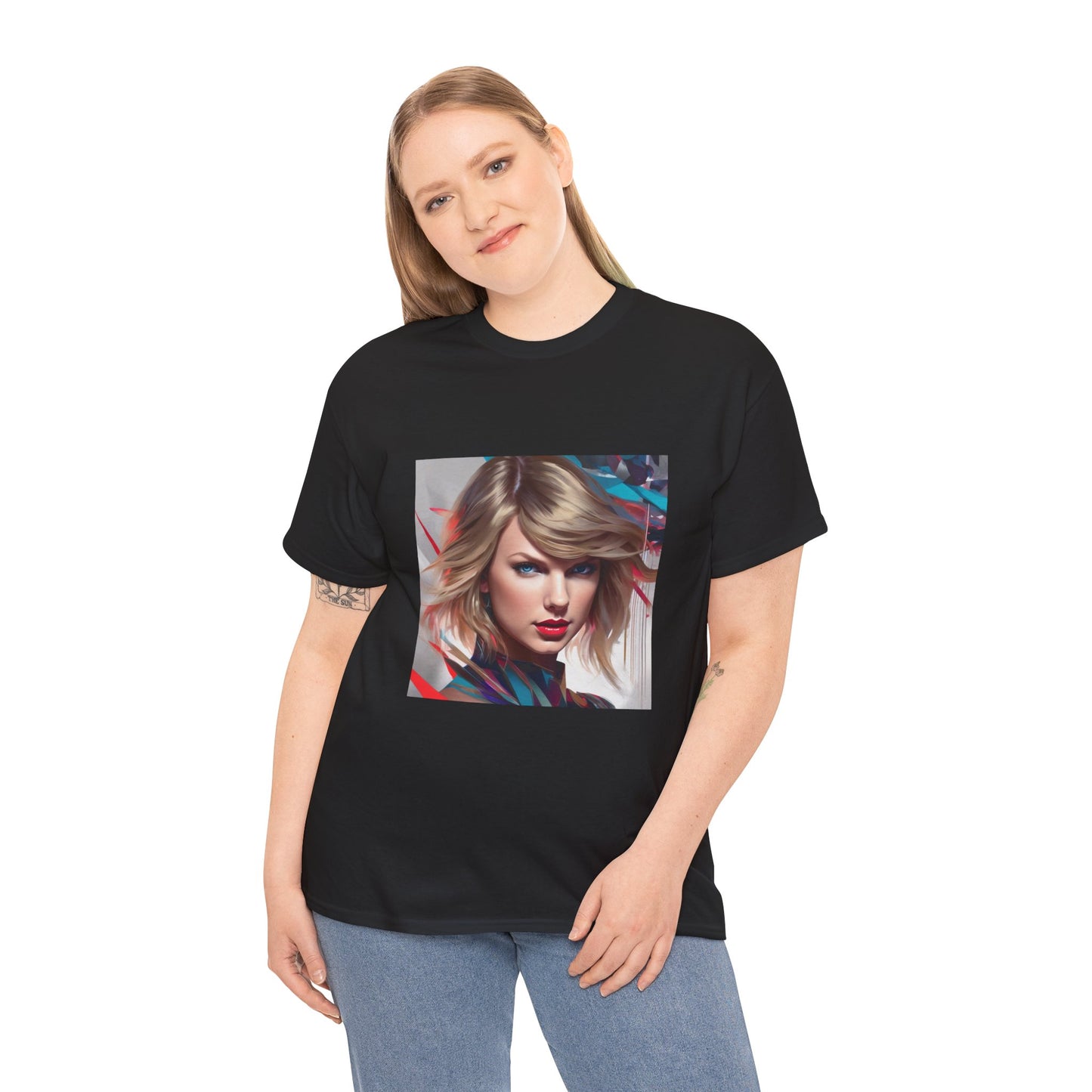 Taylor Swift T Shirt with Hearts