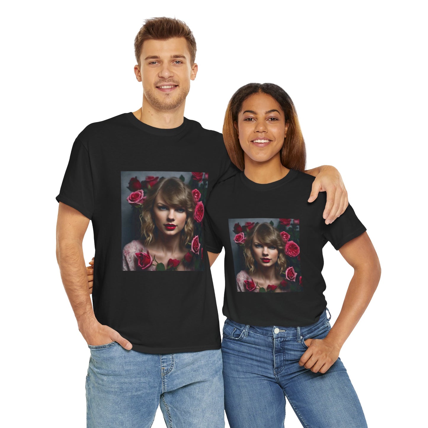 Taylor Swift T Shirt with Hearts