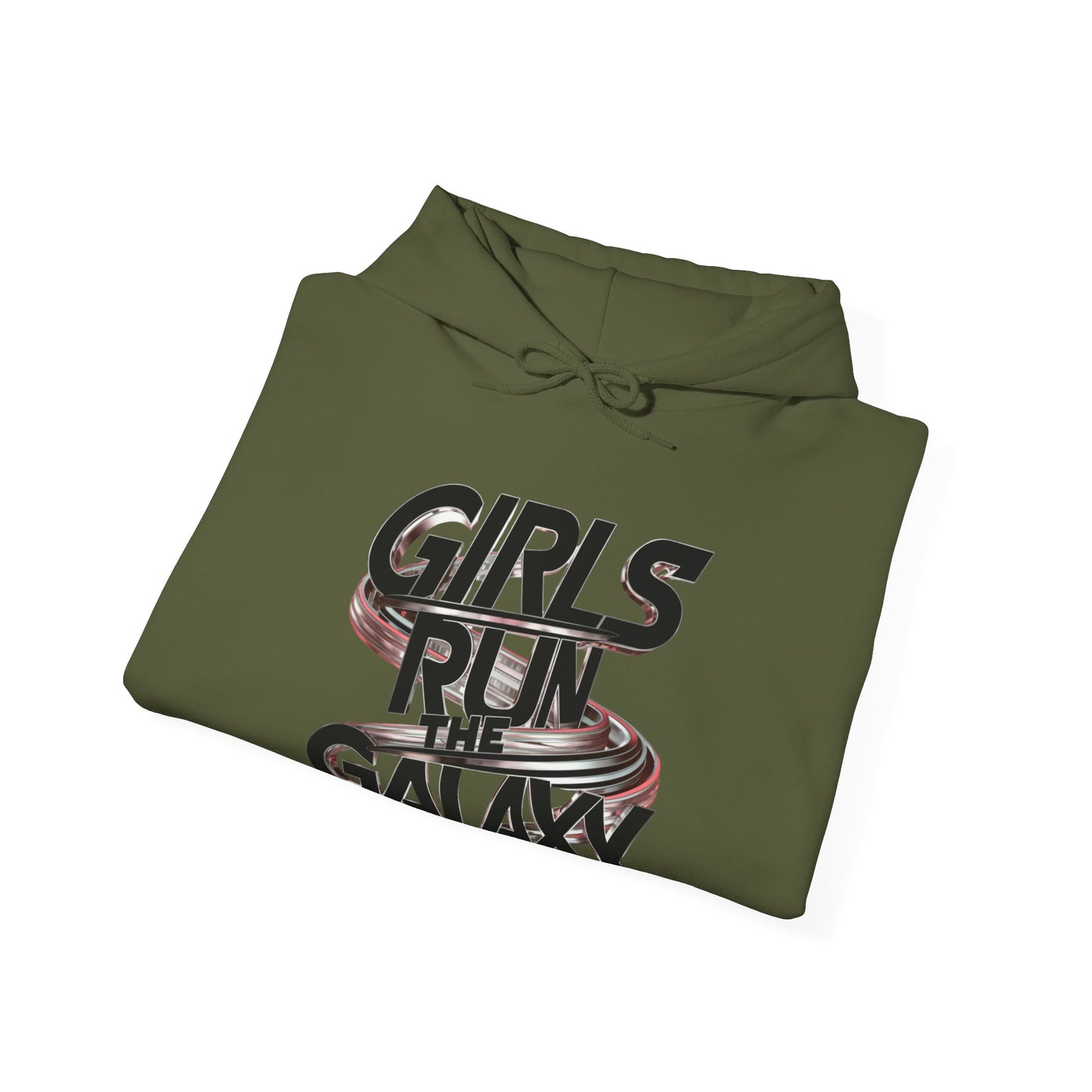 Girls Run Printed Unisex Heavy Blend™ Hooded Sweatshirt