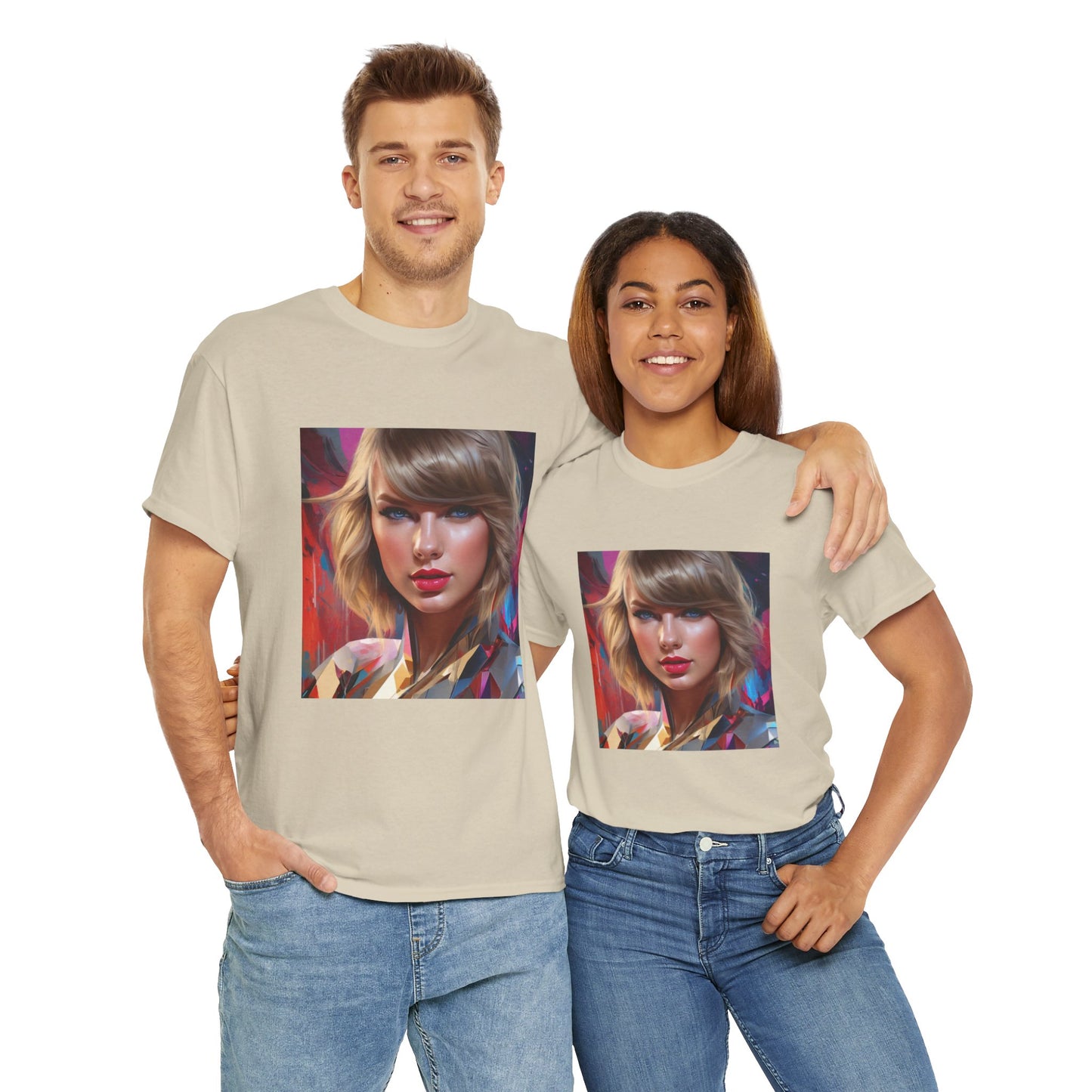 Taylor Swift T Shirt with Hearts
