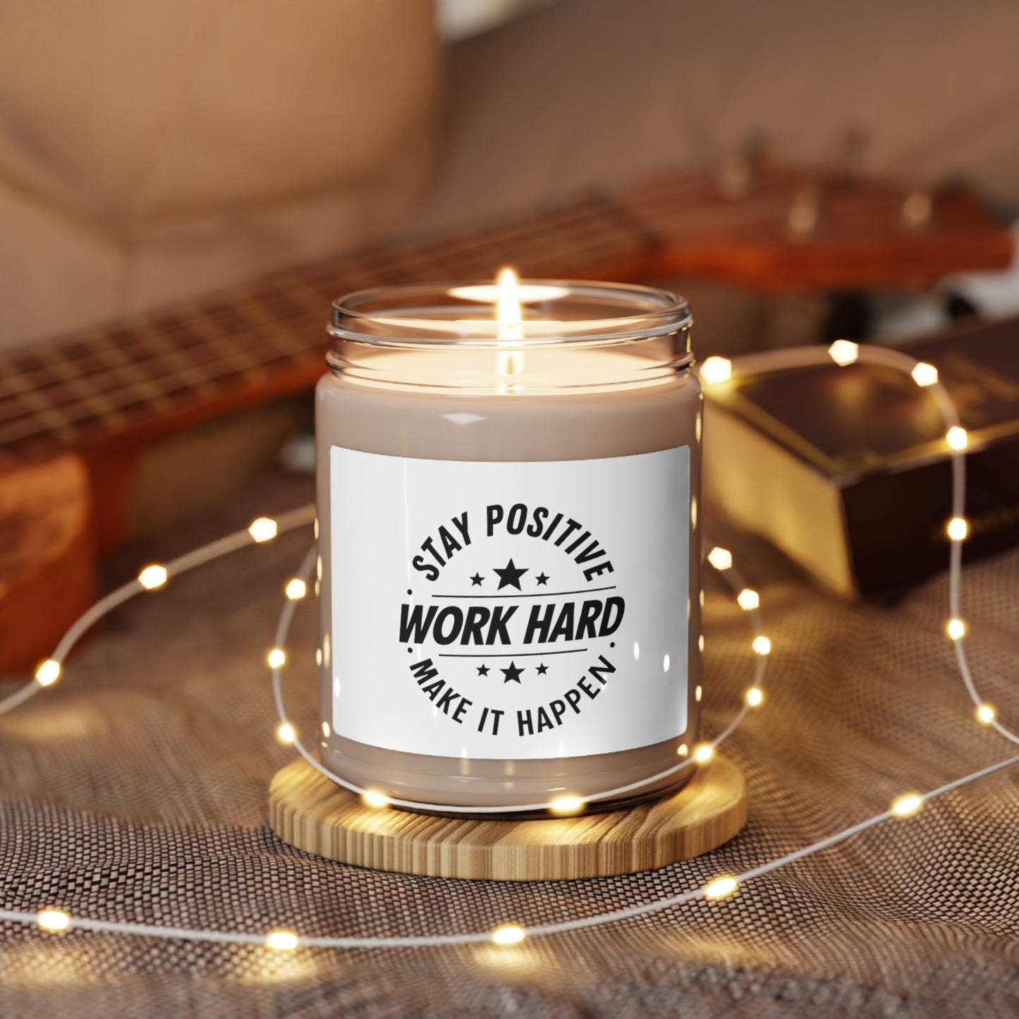 Stay Positive Scented Soy Candle, 9oz