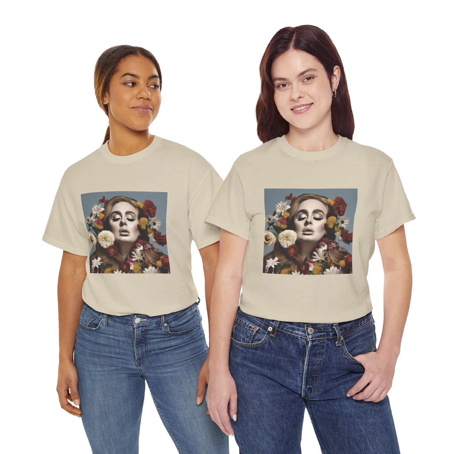 Adele T Shirt with Hearts