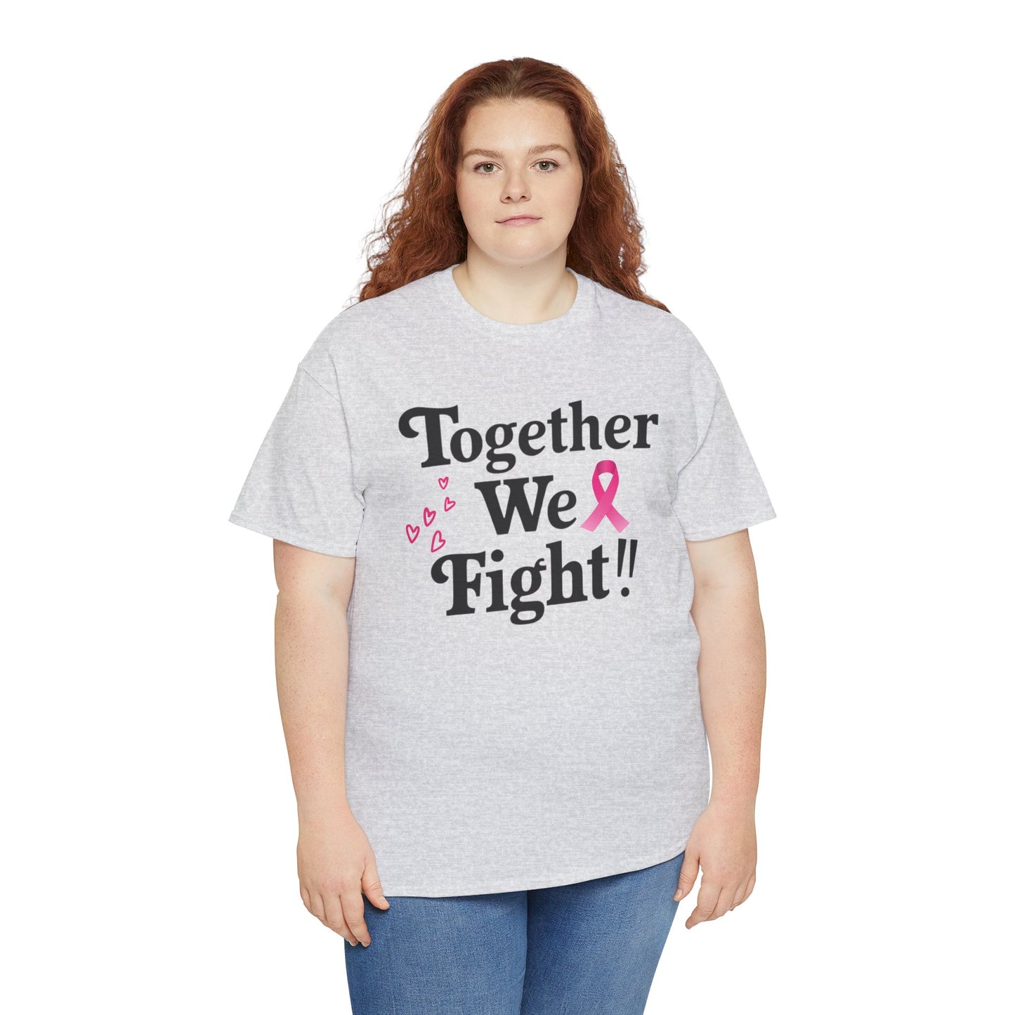Together We Fight Unisex Heavy Cotton Tee