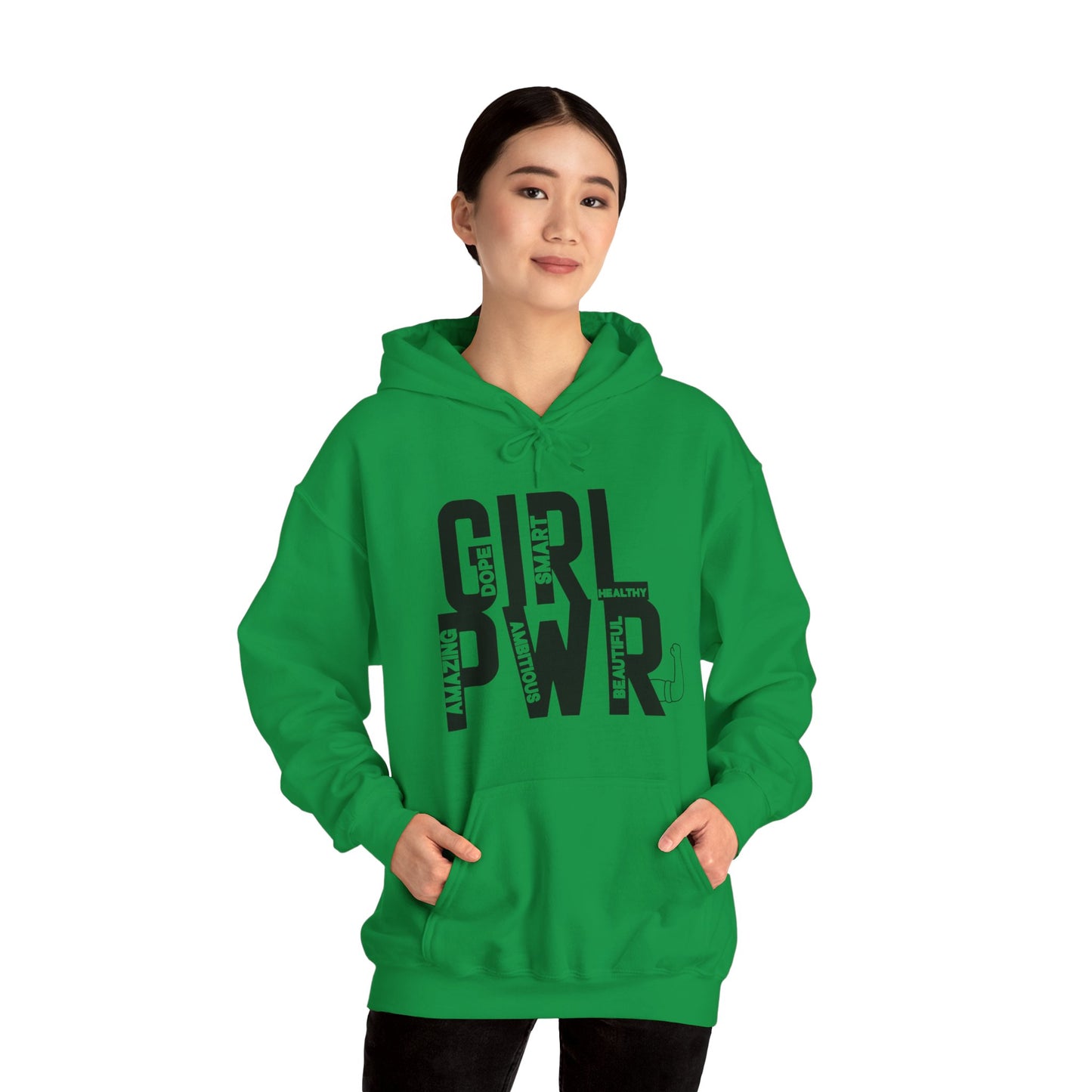 Girl PWR Unisex Heavy Blend™ Hooded Sweatshirt