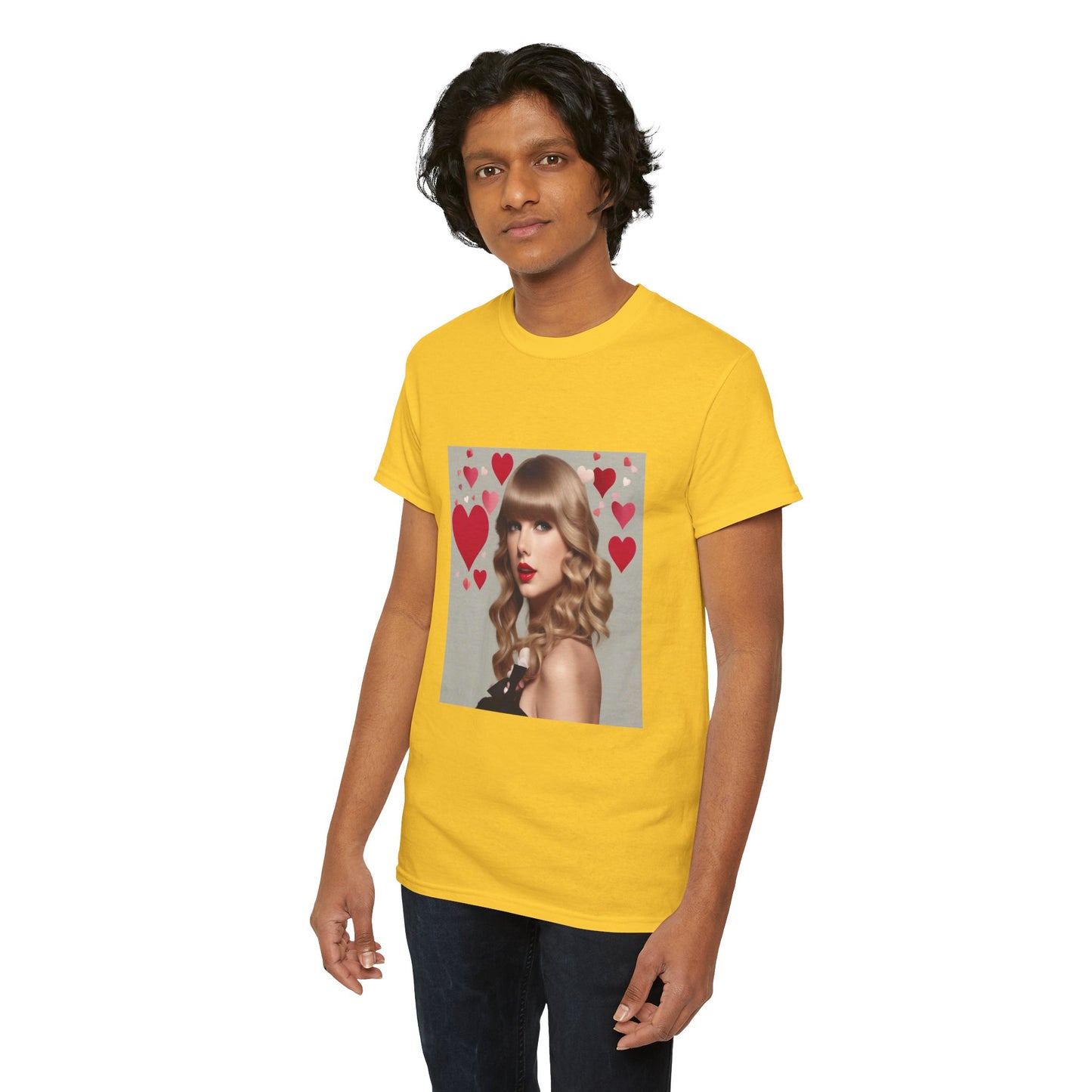 Taylor Swift T Shirt with Hearts