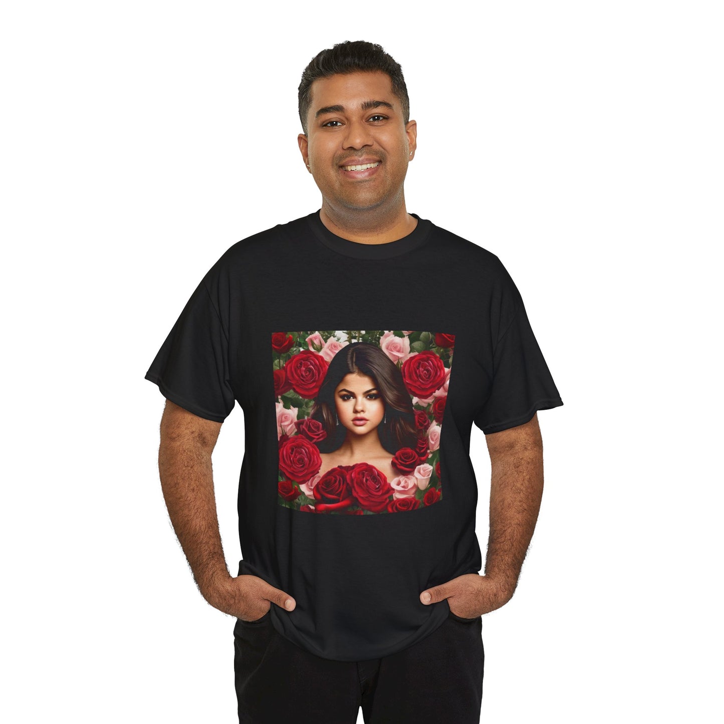 Selena Gomez T Shirt with Hearts