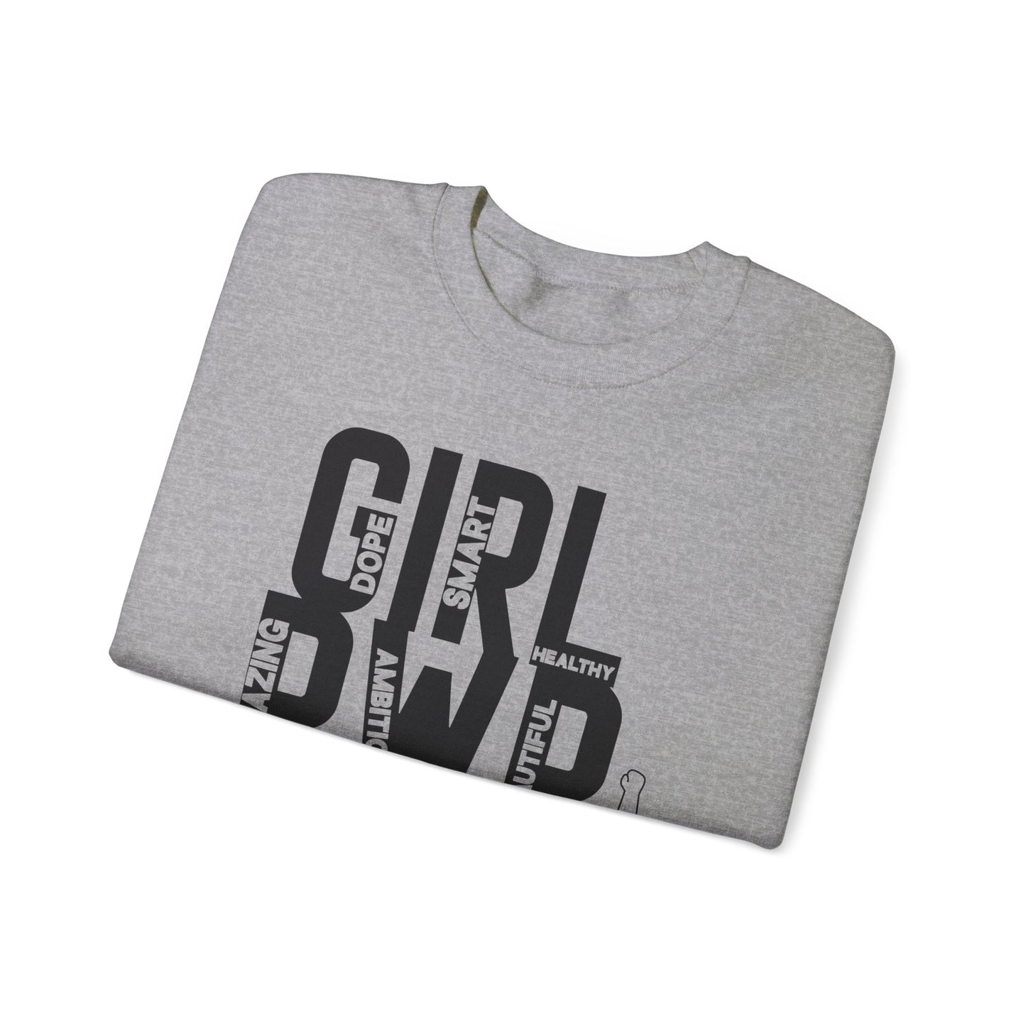 Girl PWR Unisex Heavy Blend™ Crewneck Sweatshirt