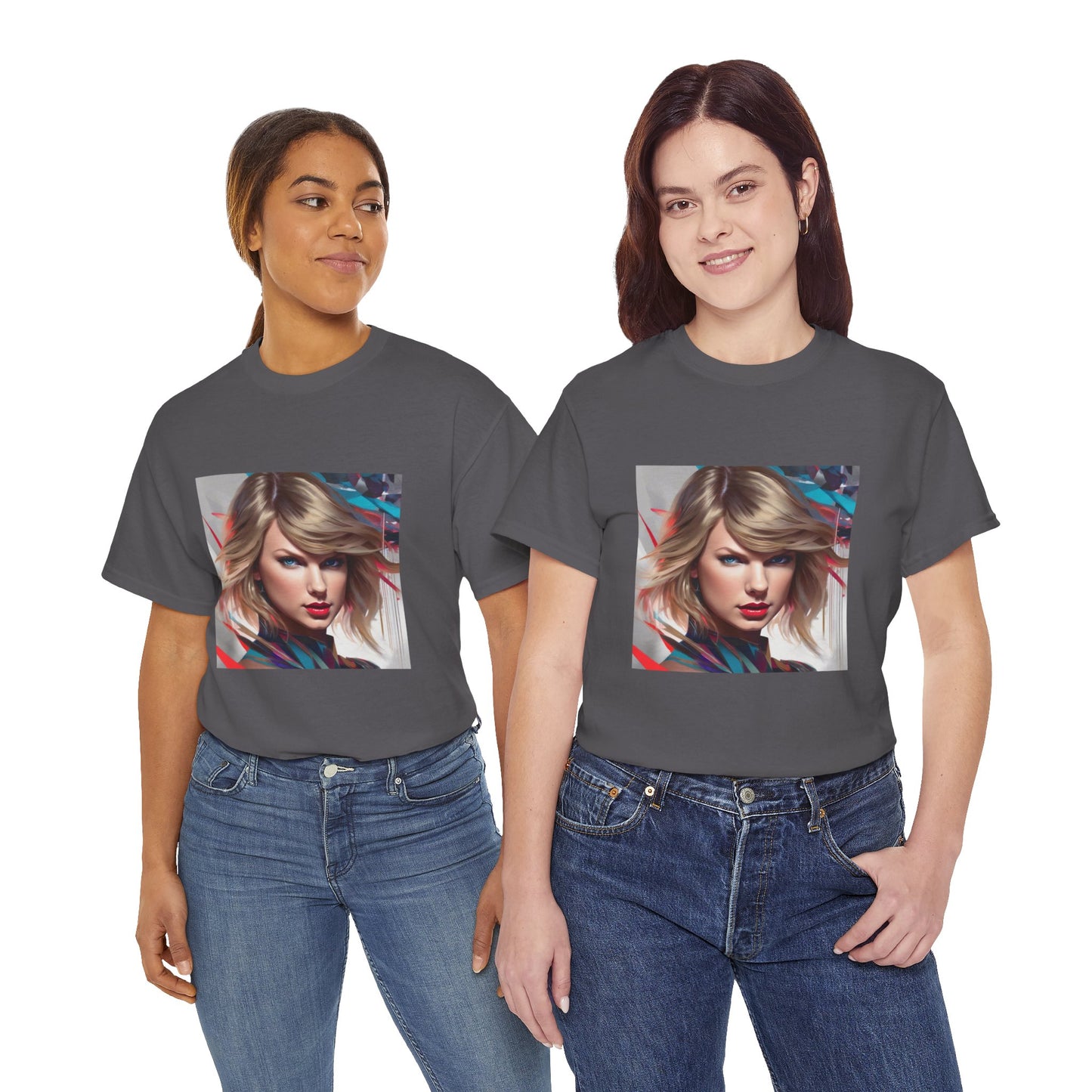Taylor Swift T Shirt with Hearts