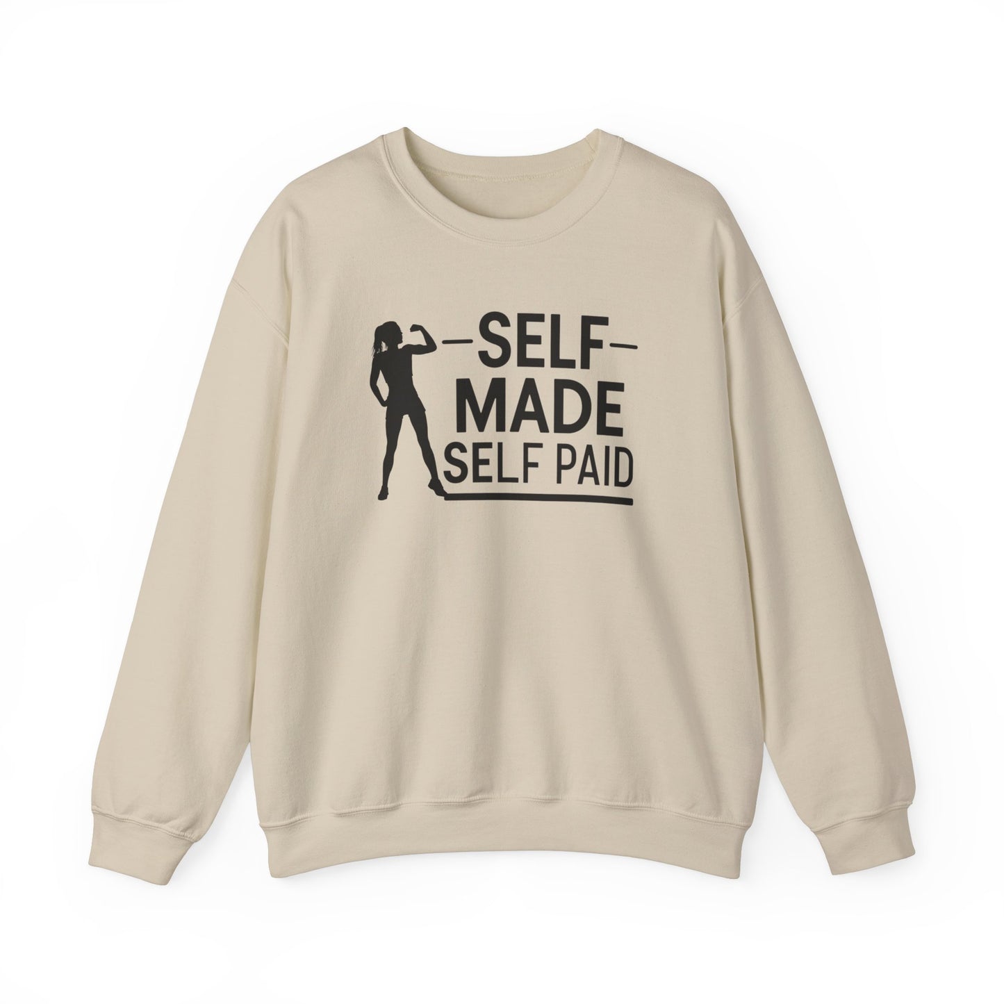 Self Made Self Paid Unisex Heavy Blend™ Crewneck Sweatshirt