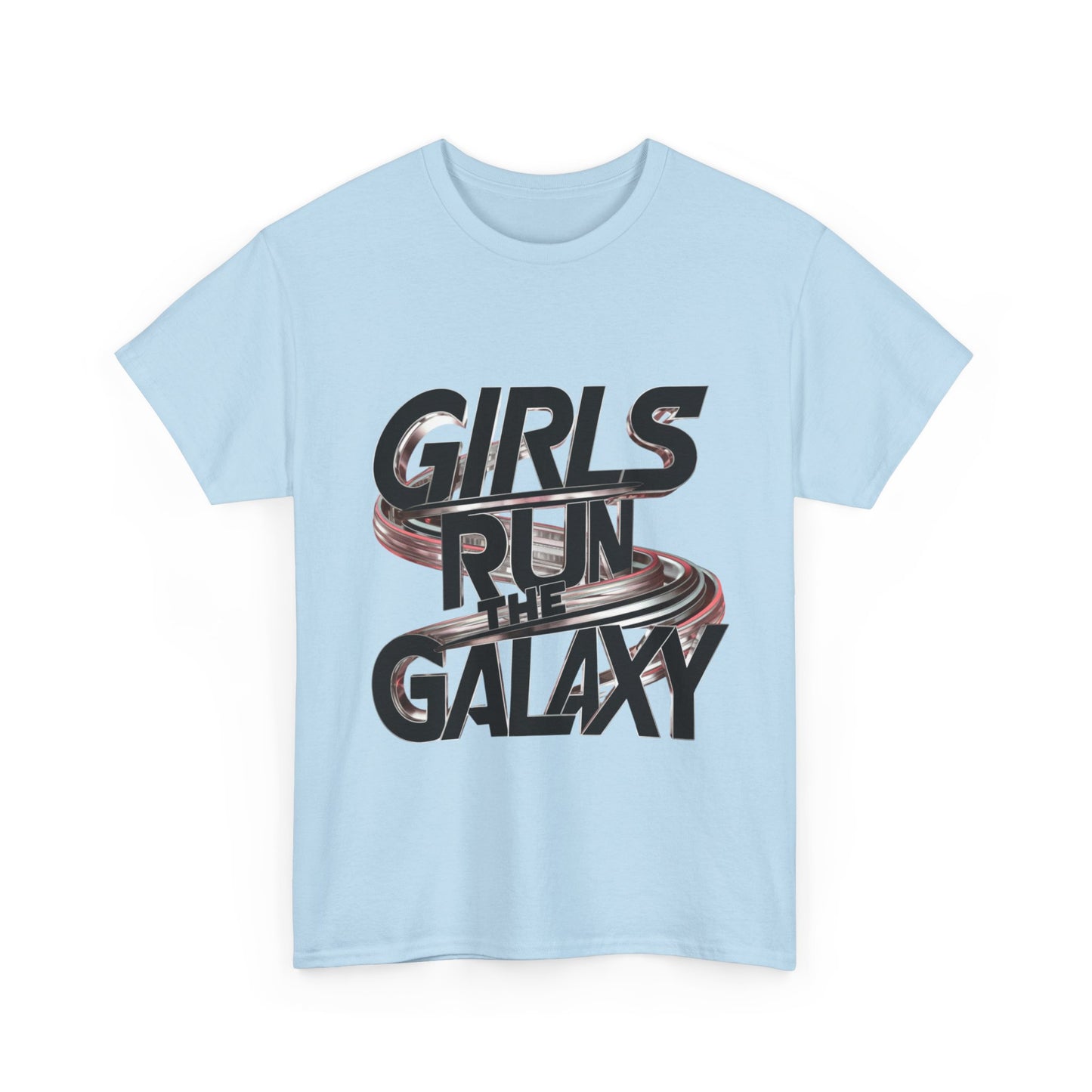 Girl Run The Galaxy T Shirt with Hearts