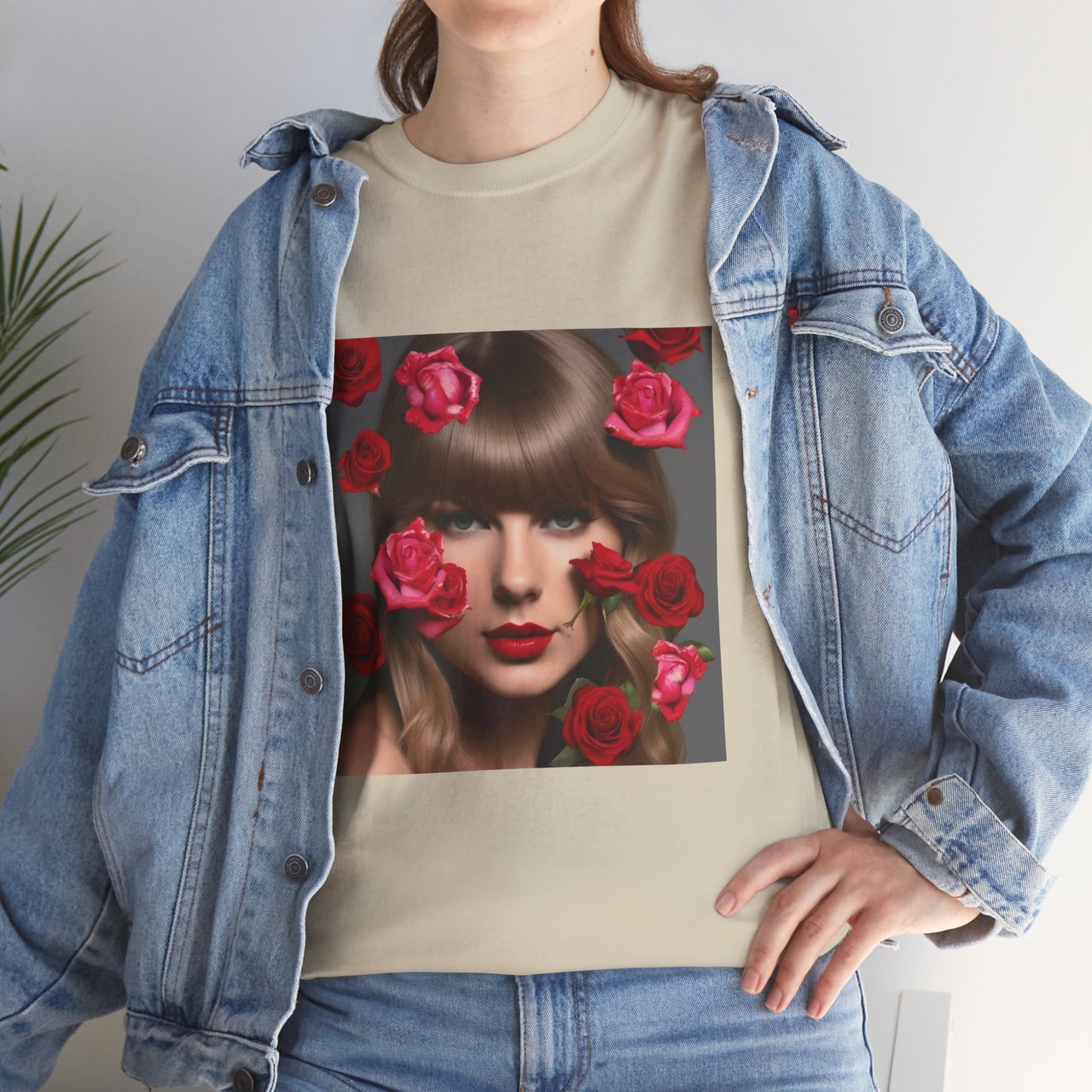 Taylor Swift T Shirt with Hearts