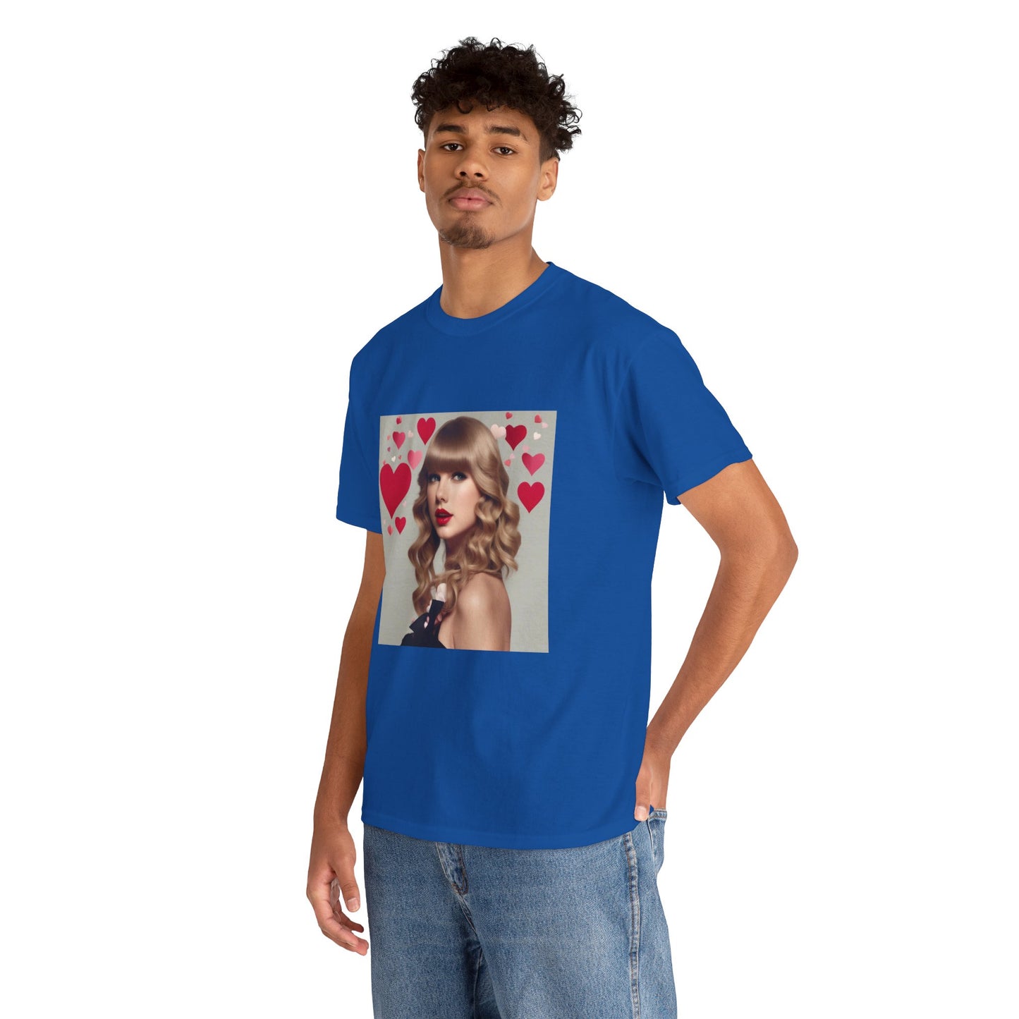 Taylor Swift T Shirt with Hearts