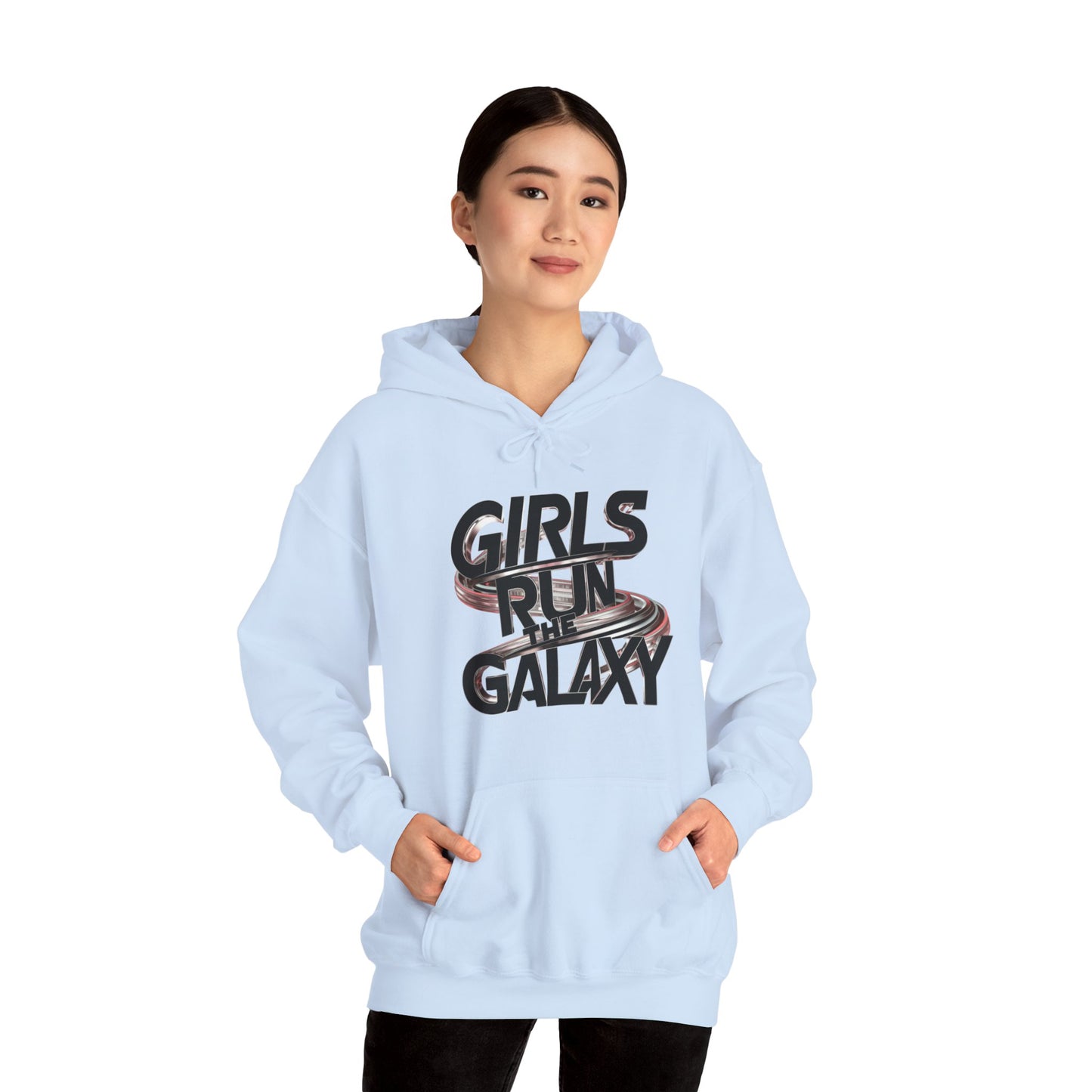 Girls Run Printed Unisex Heavy Blend™ Hooded Sweatshirt