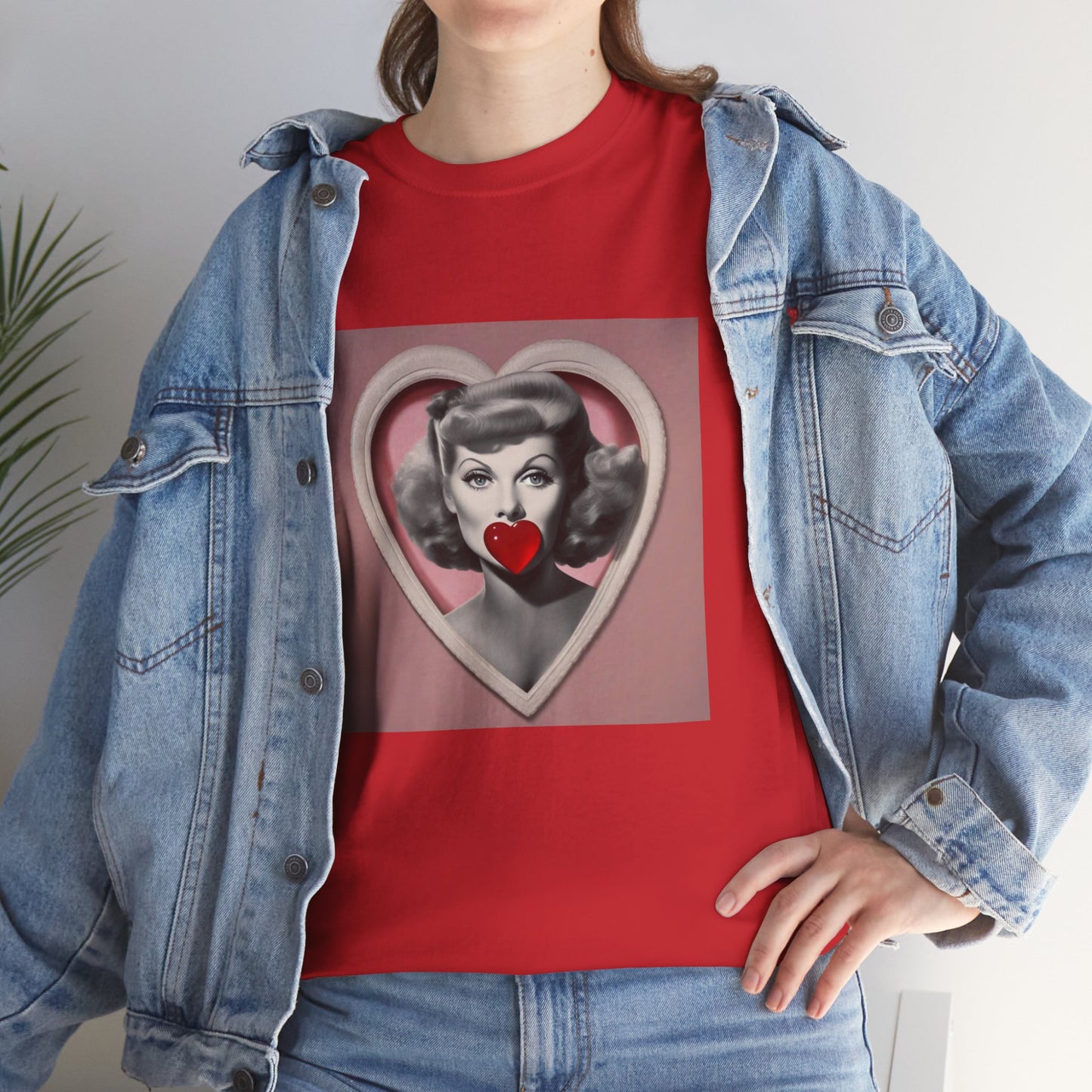 Miley Cyrus T Shirt with Hearts