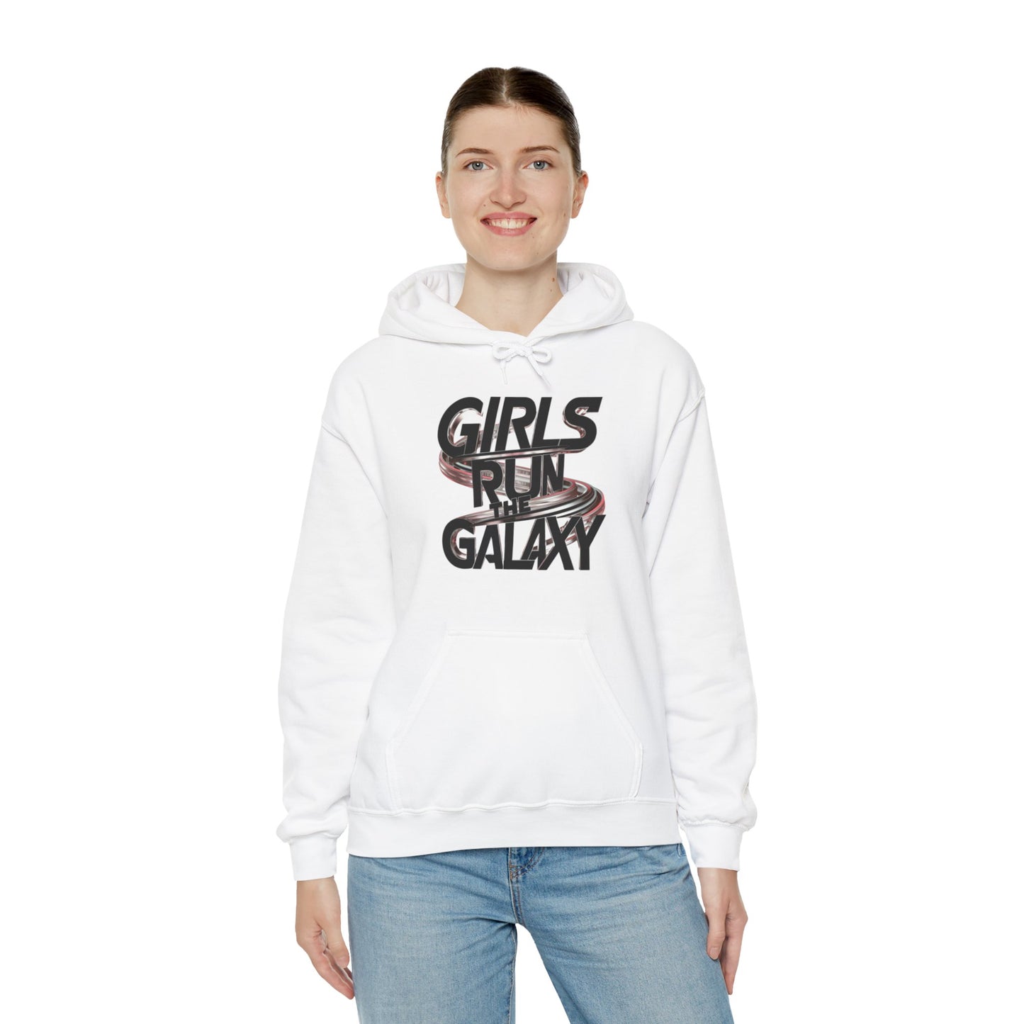 Girls Run Printed Unisex Heavy Blend™ Hooded Sweatshirt