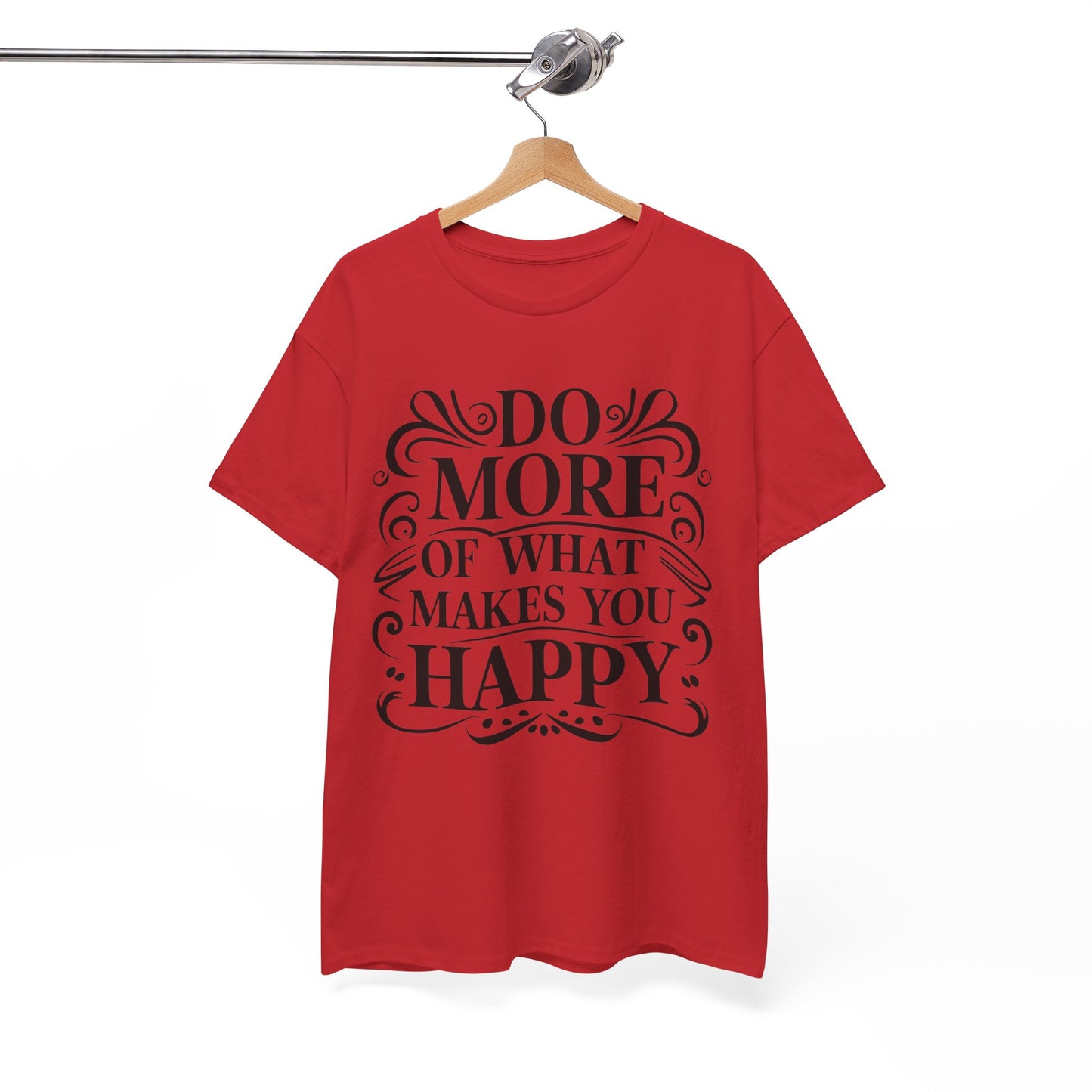 Do More Of What Printed T Shirt with Hearts