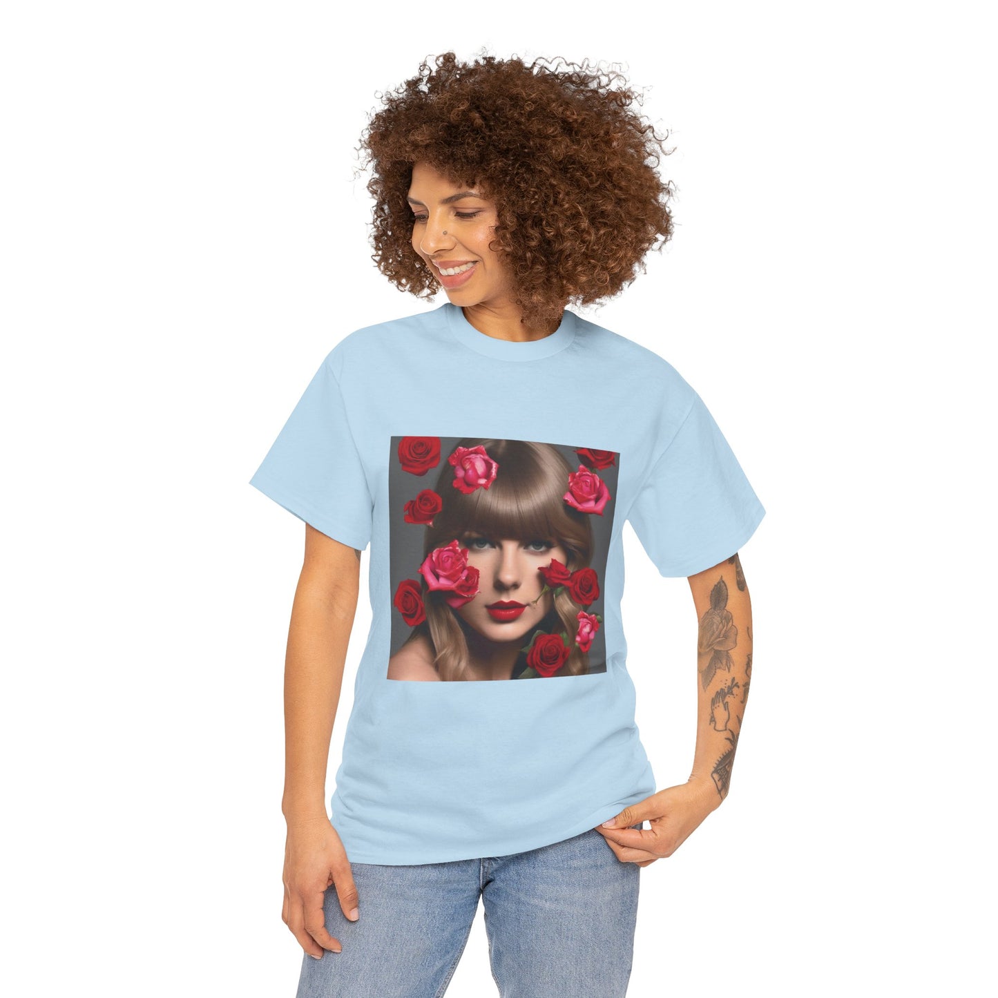Taylor Swift T Shirt with Hearts
