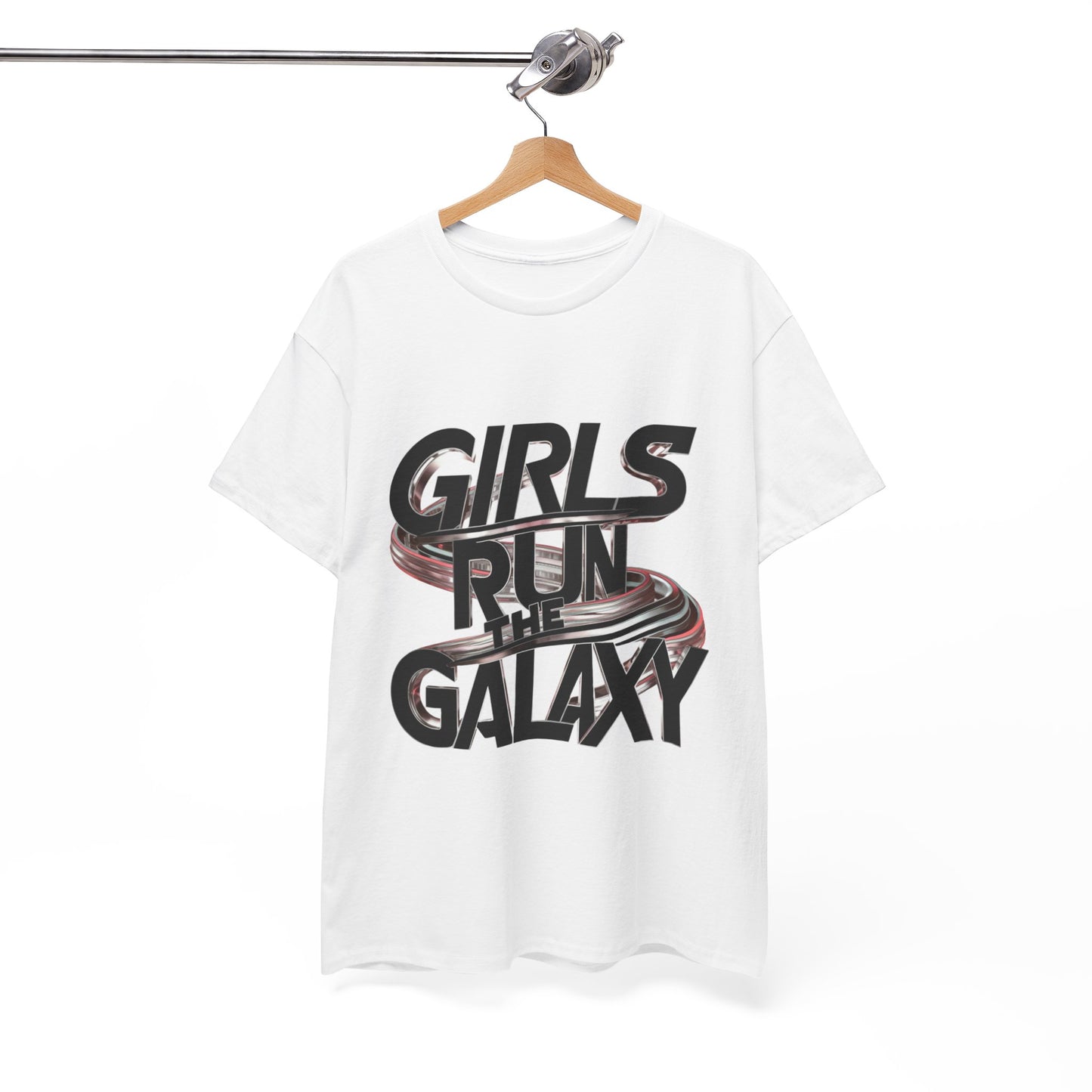 Girl Run The Galaxy T Shirt with Hearts