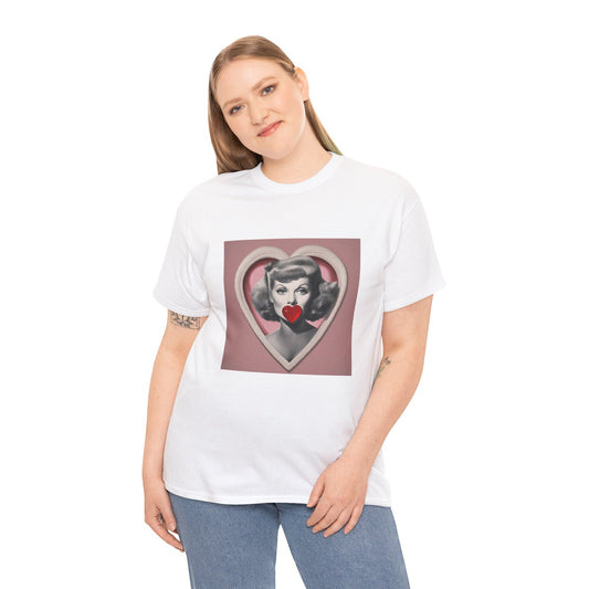 Miley Cyrus T Shirt with Hearts