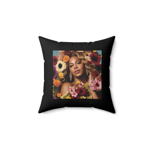 Women Spun Polyester Square Pillow