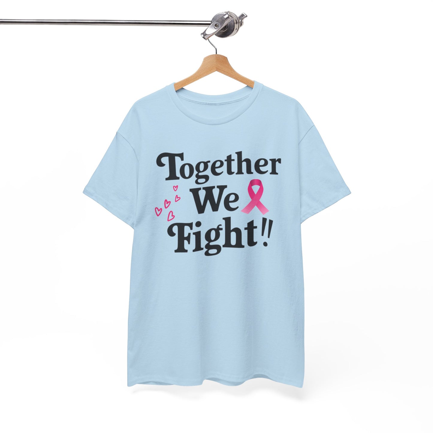 Together We Fight Unisex Heavy Cotton Tee