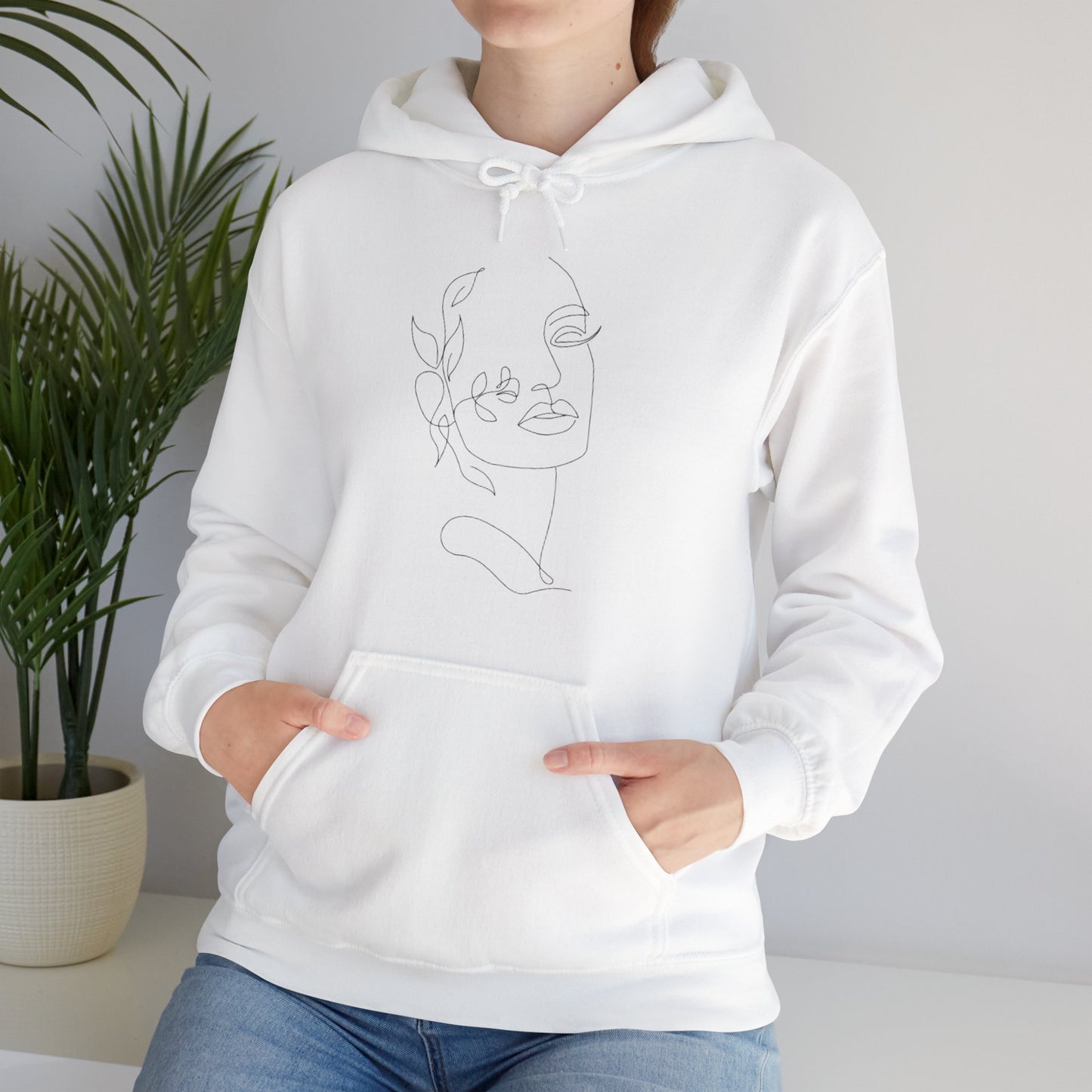 Women Artwork Unisex Heavy Blend™ Hooded Sweatshirt