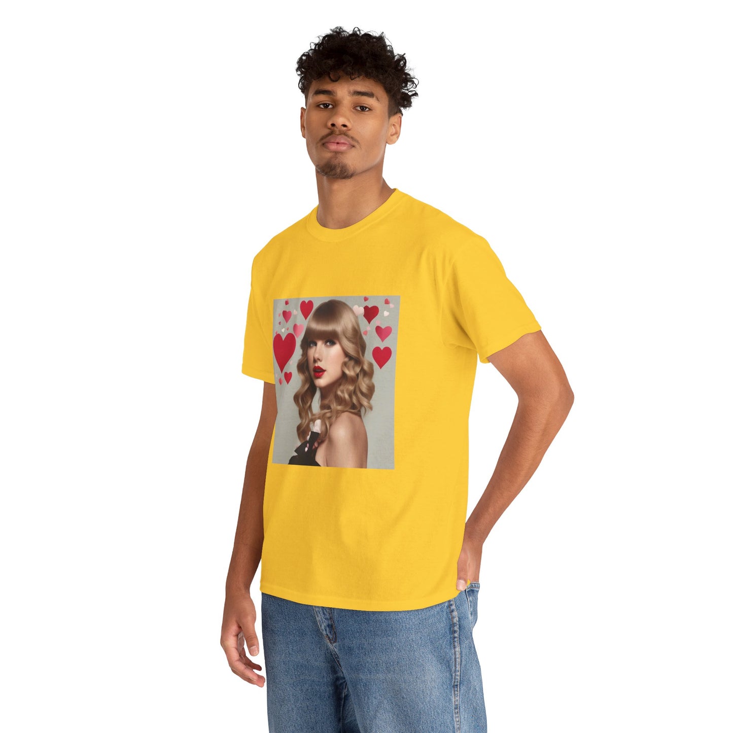 Taylor Swift T Shirt with Hearts