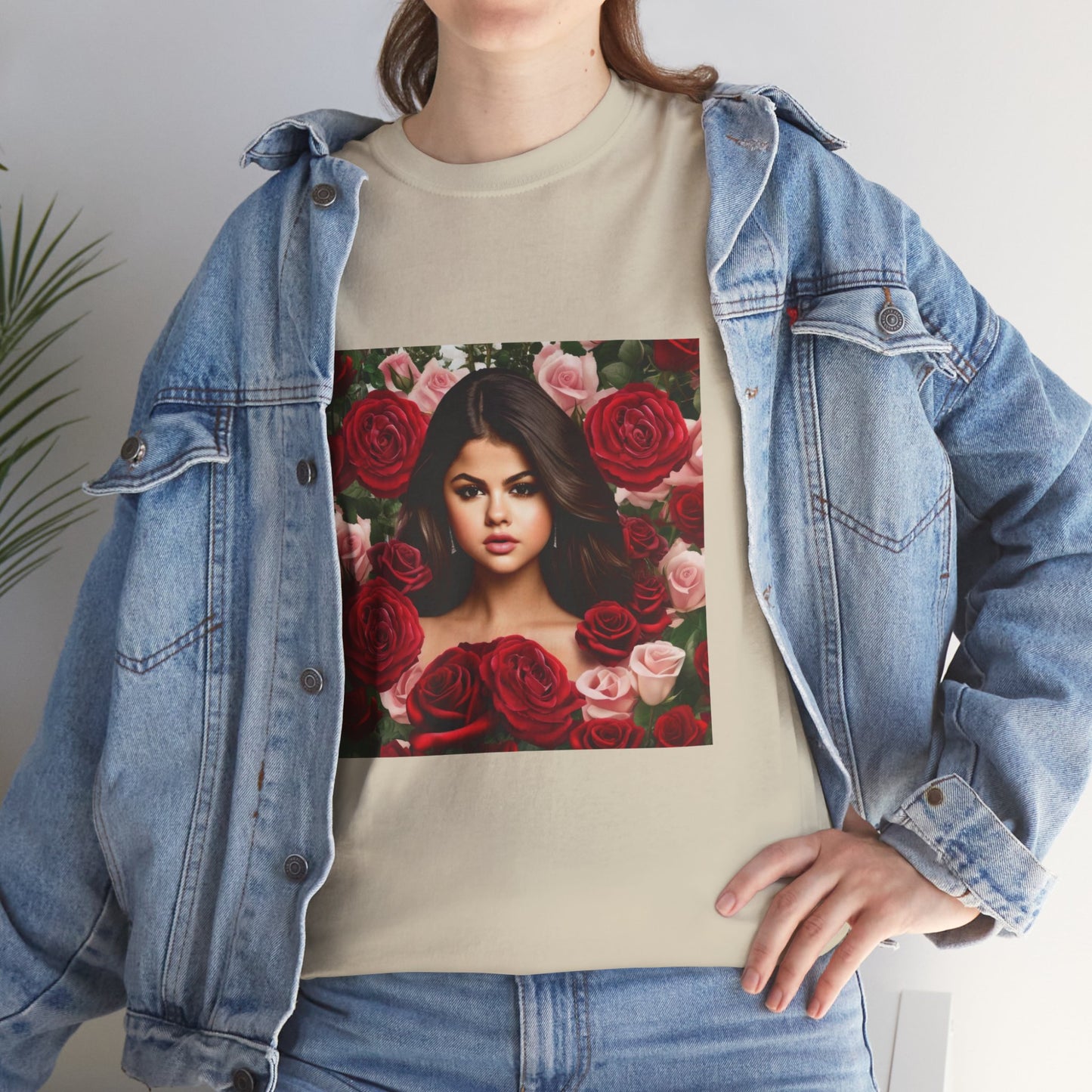 Selena Gomez T Shirt with Hearts