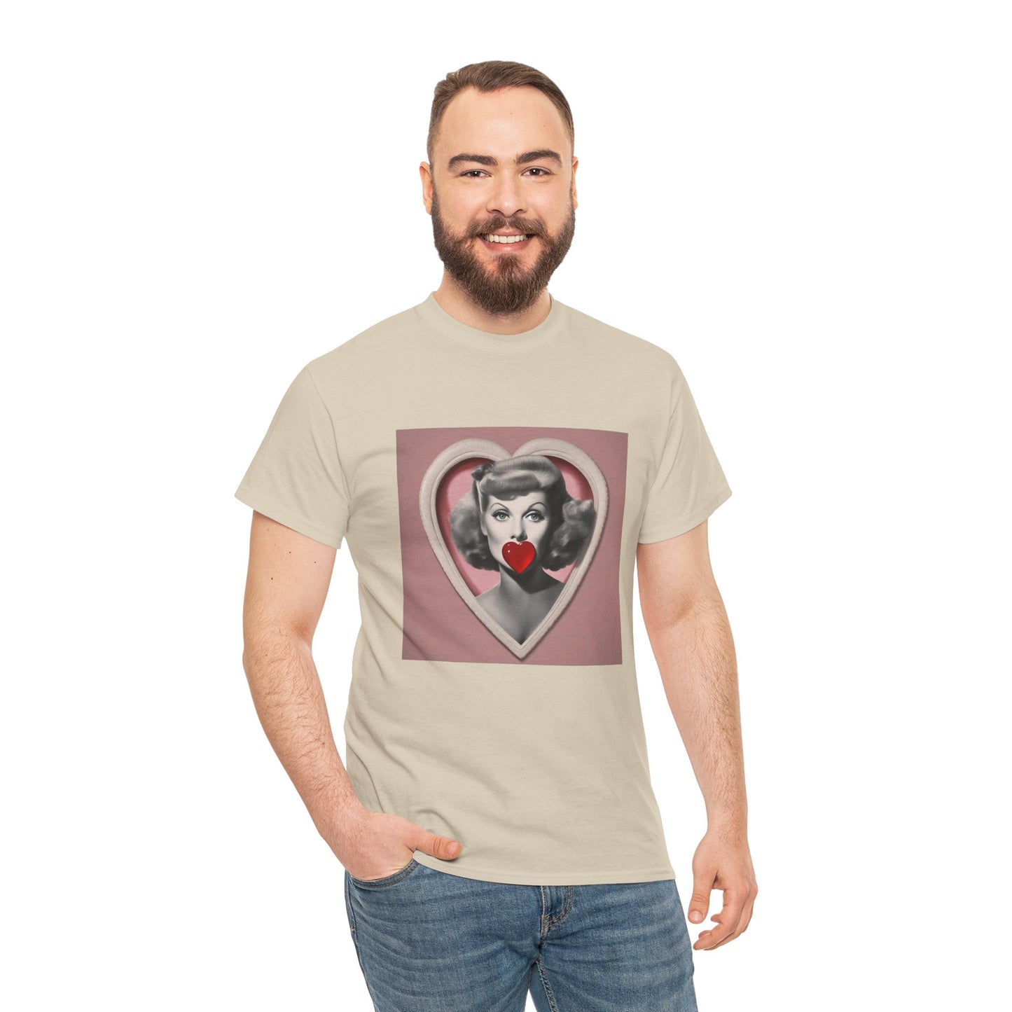 Miley Cyrus T Shirt with Hearts