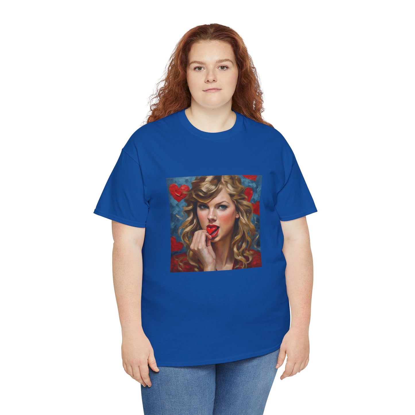 Taylor Swift T Shirt with Hearts