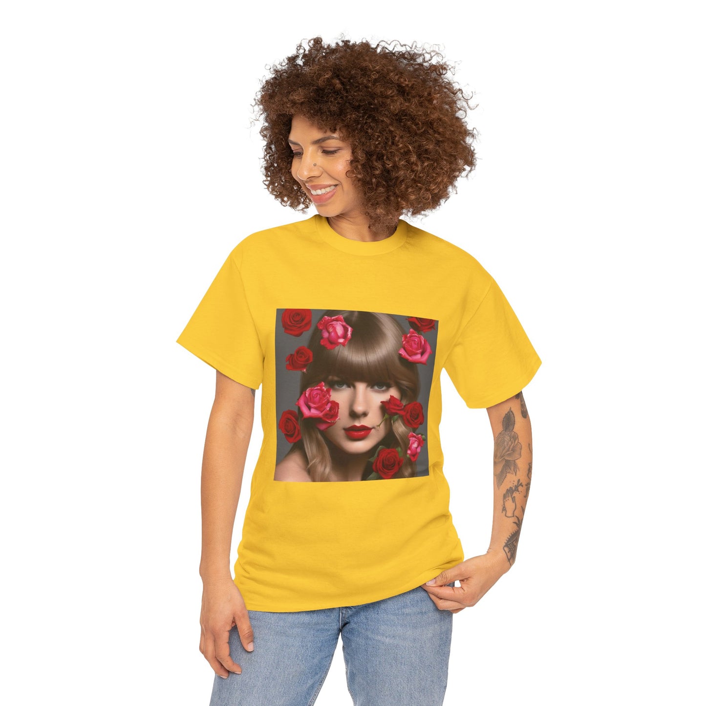 Taylor Swift T Shirt with Hearts