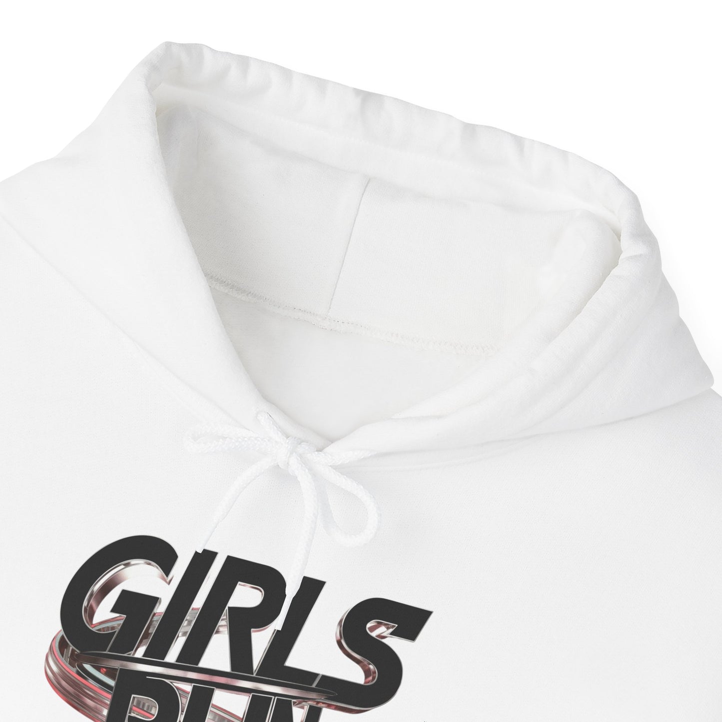 Girls Run Printed Unisex Heavy Blend™ Hooded Sweatshirt