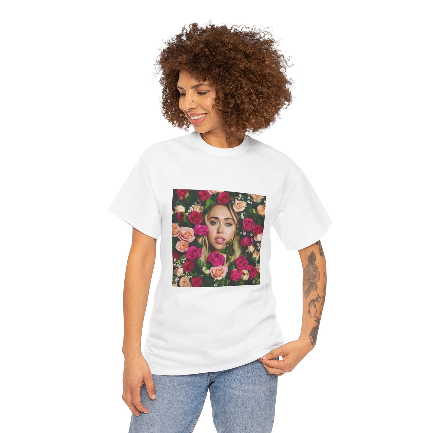 Beyonce T Shirt with Hearts