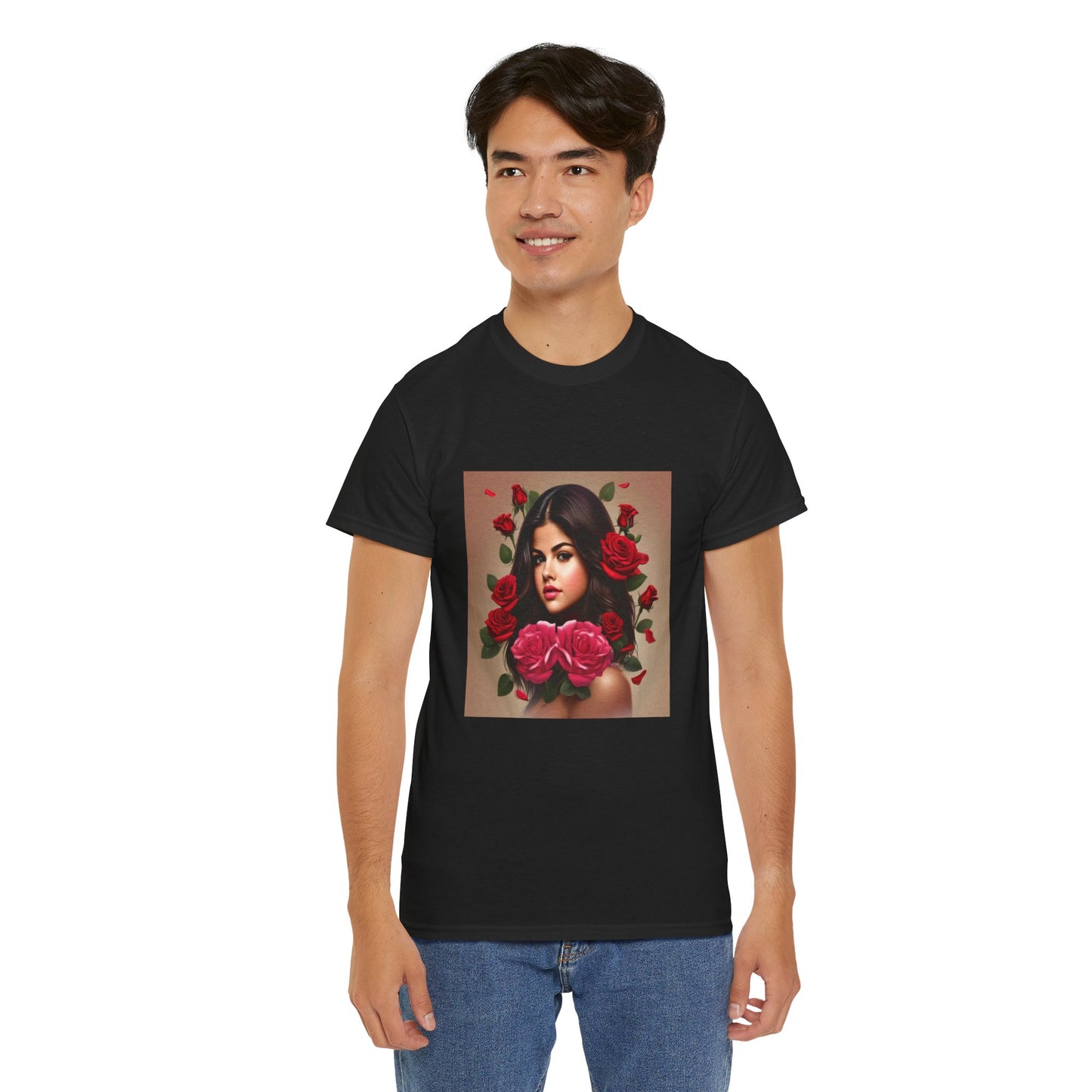 Selena Gomez T Shirt with Hearts