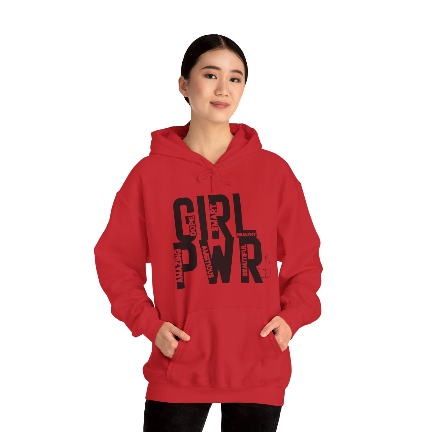Girl PWR Unisex Heavy Blend™ Hooded Sweatshirt