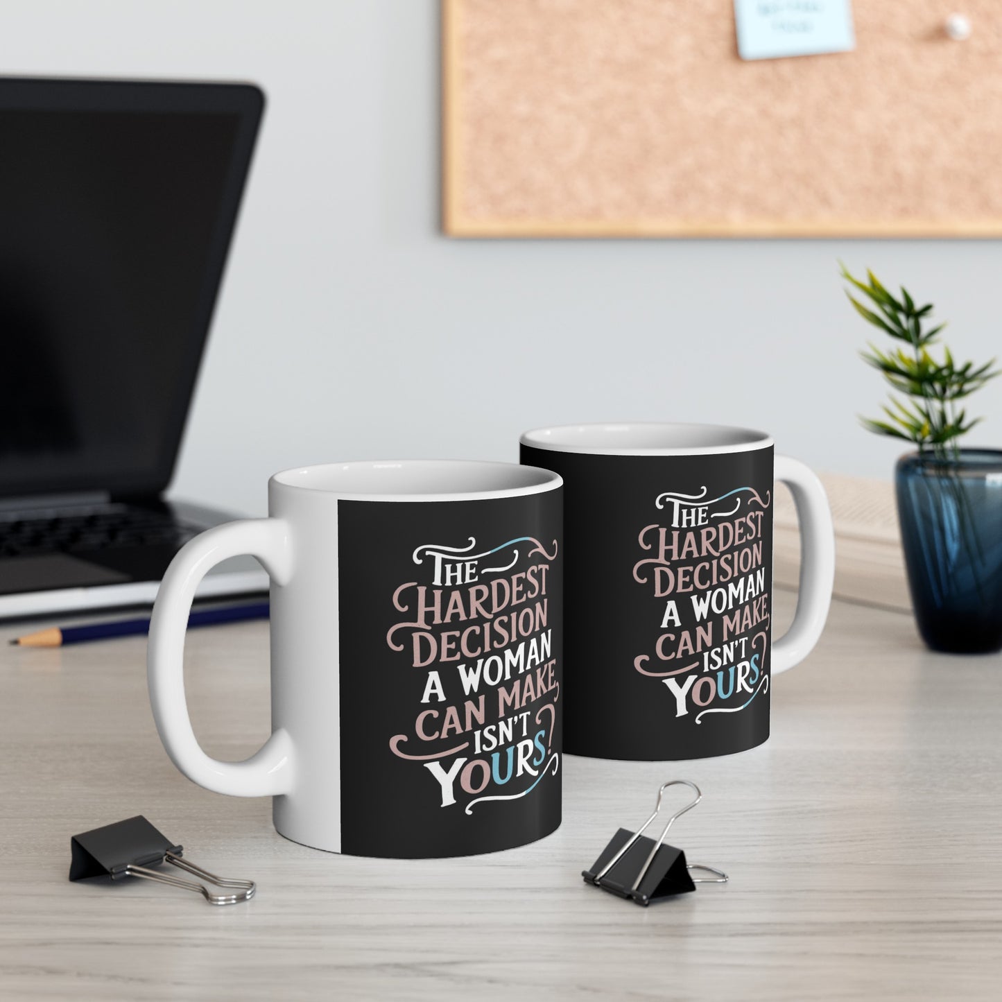 The Hardest Printed Ceramic Mug, (11oz, 15oz)