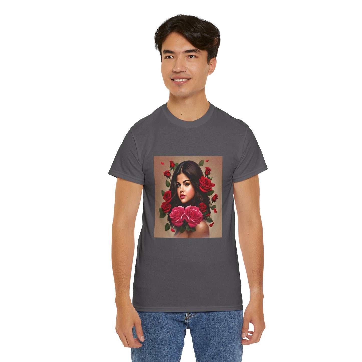 Selena Gomez T Shirt with Hearts