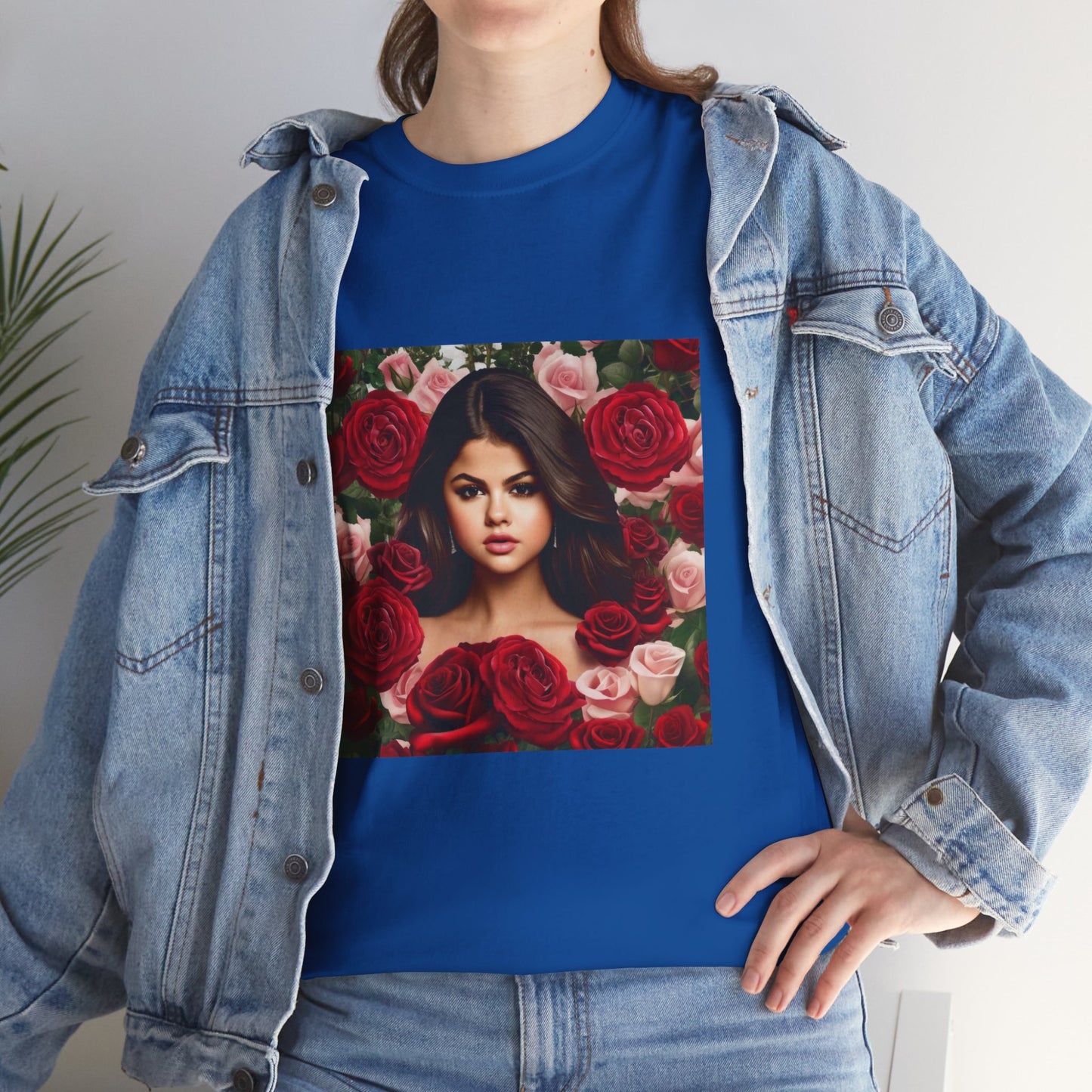 Selena Gomez T Shirt with Hearts