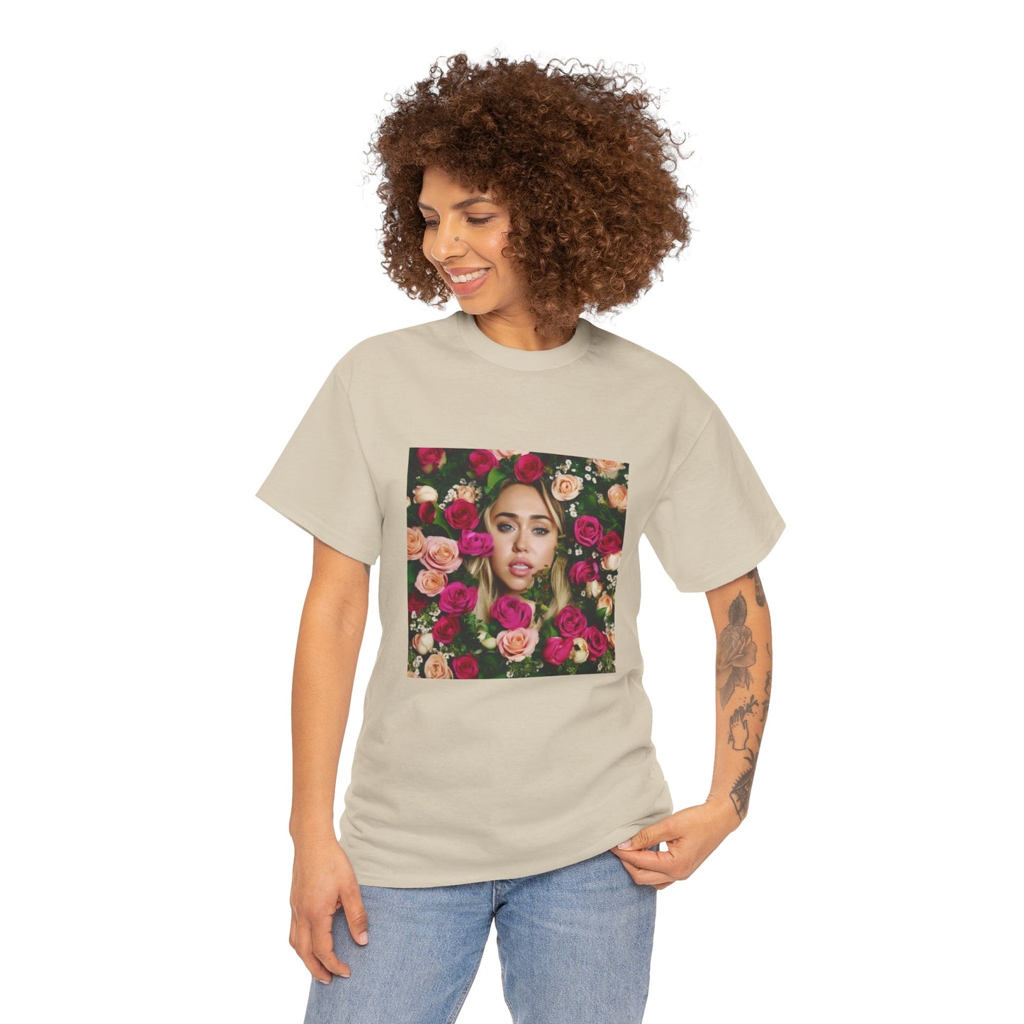 Beyonce T Shirt with Hearts