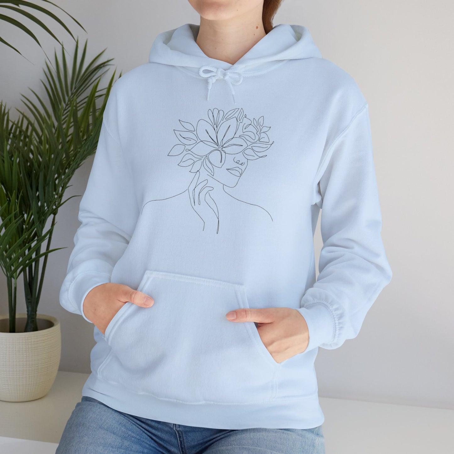 Women Artwork Unisex Heavy Blend™ Hooded Sweatshirt