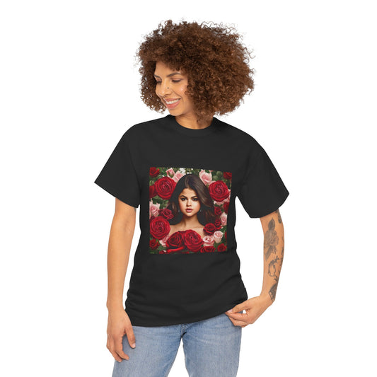 Selena Gomez T Shirt with Hearts