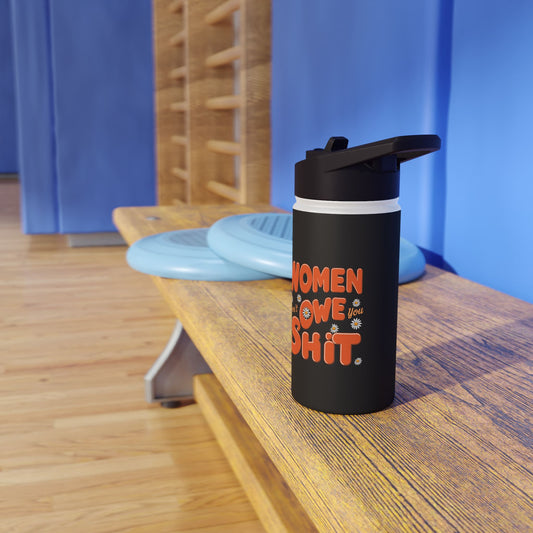 Women  Stainless Steel Water Bottle, Standard Lid