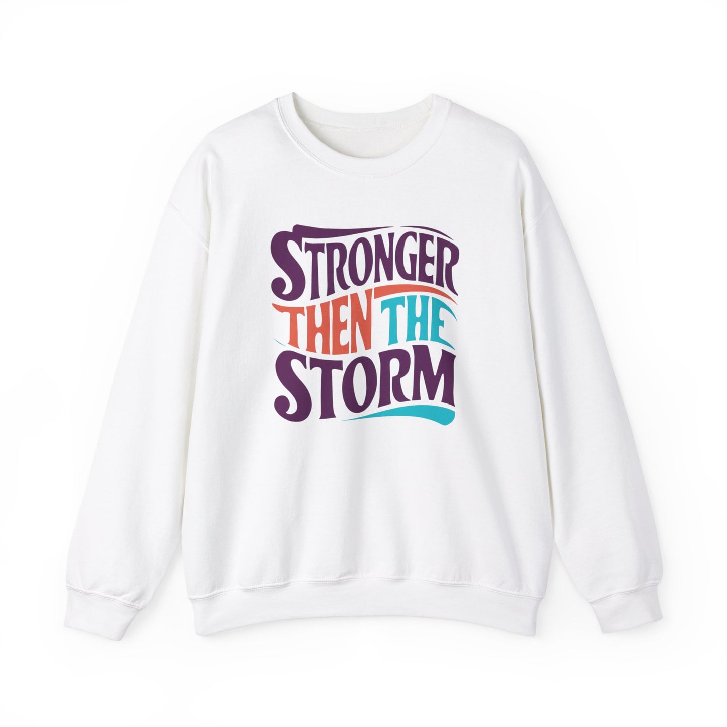 Stronger Then The Storm Unisex Heavy Blend™ Crewneck Sweatshirt