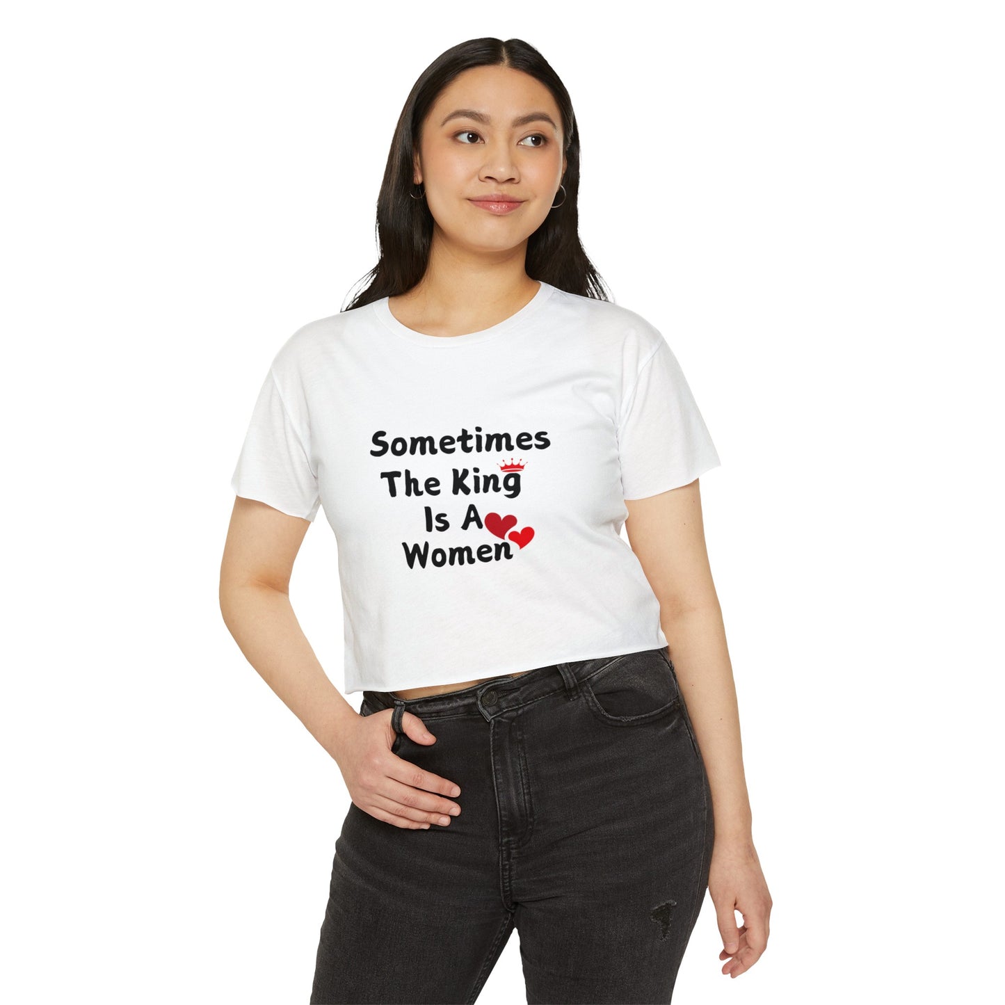 Sometimes the Women's Festival Crop Top