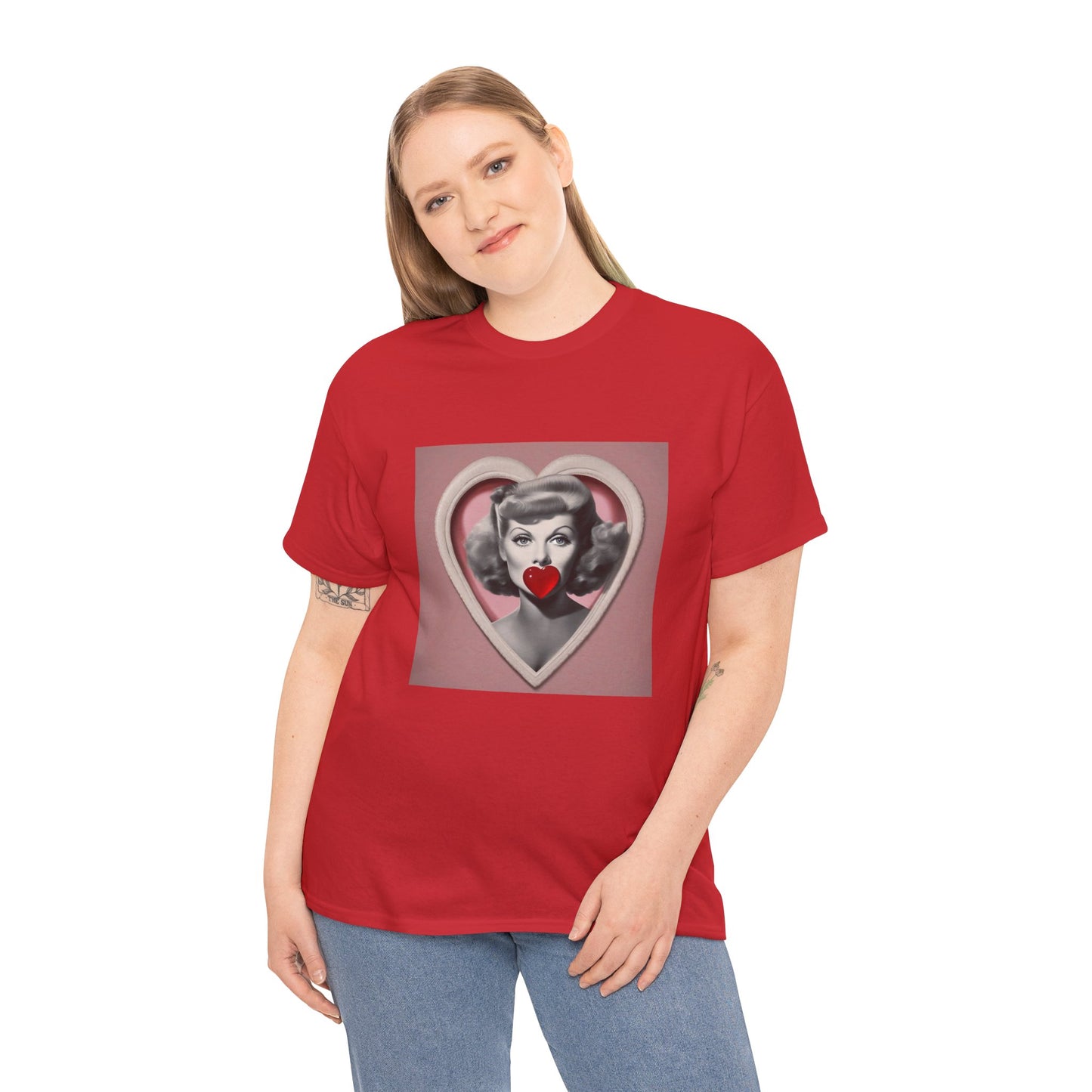 Miley Cyrus T Shirt with Hearts
