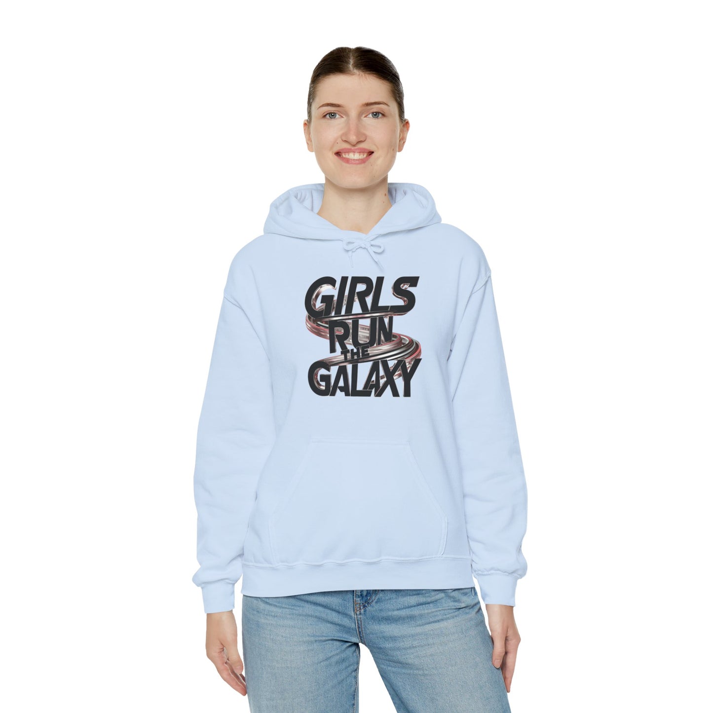 Girls Run Printed Unisex Heavy Blend™ Hooded Sweatshirt
