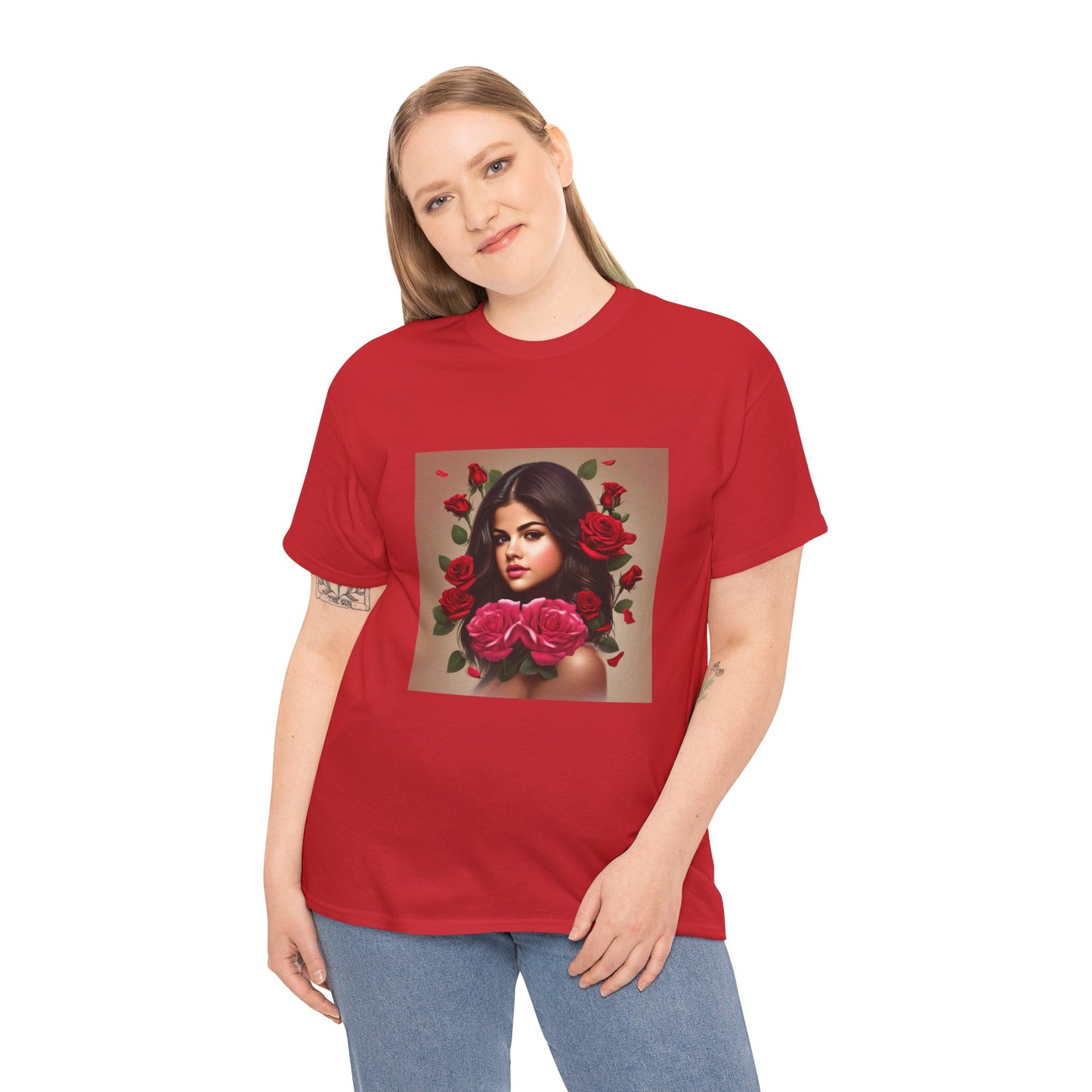 Selena Gomez T Shirt with Hearts