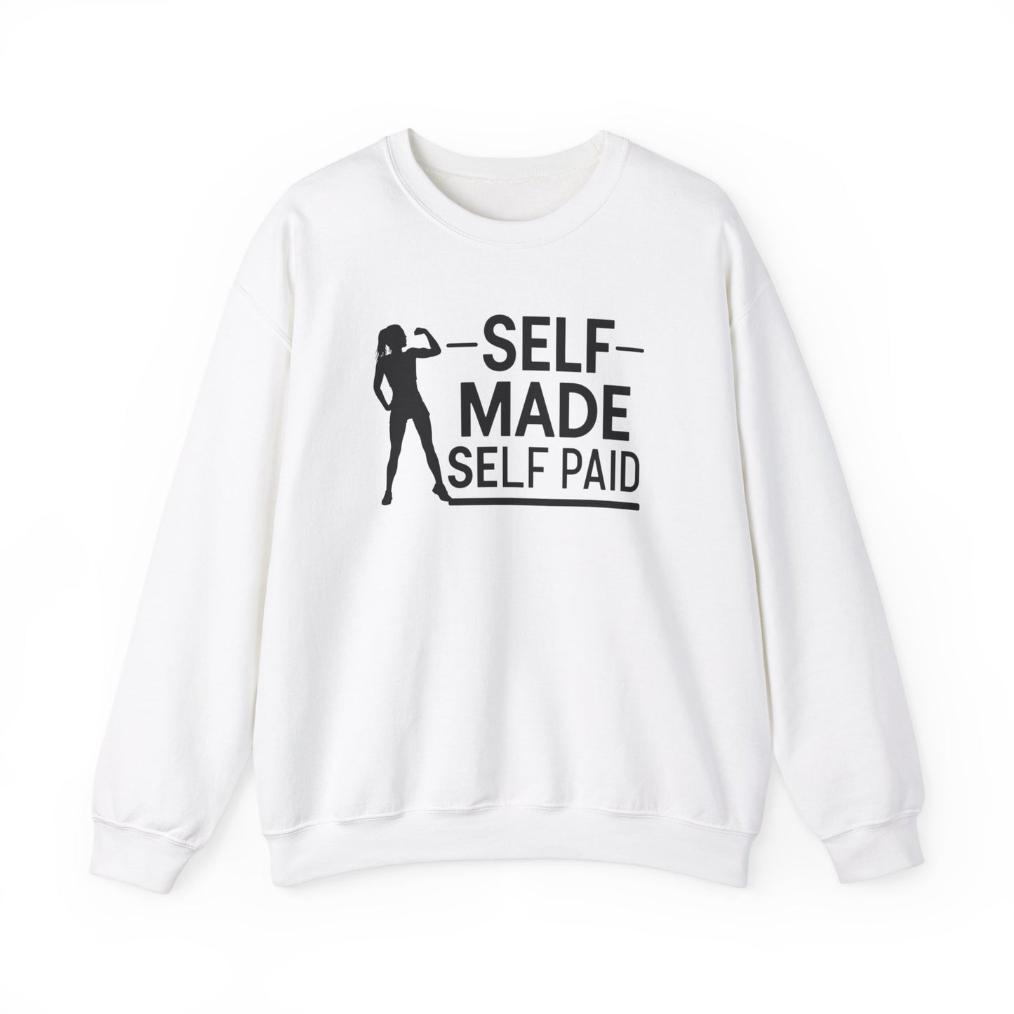Self Made Self Paid Unisex Heavy Blend™ Crewneck Sweatshirt